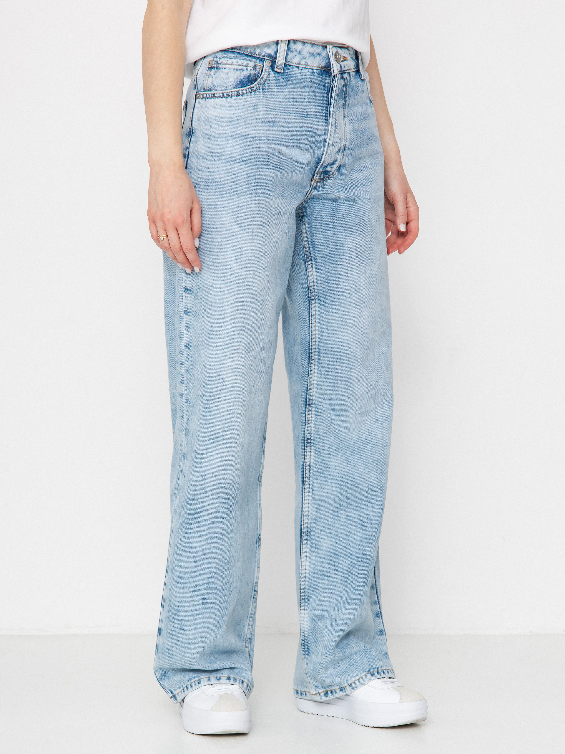 Nohavice Roxy Milla Wide Leg Regular Wmn (glacier)