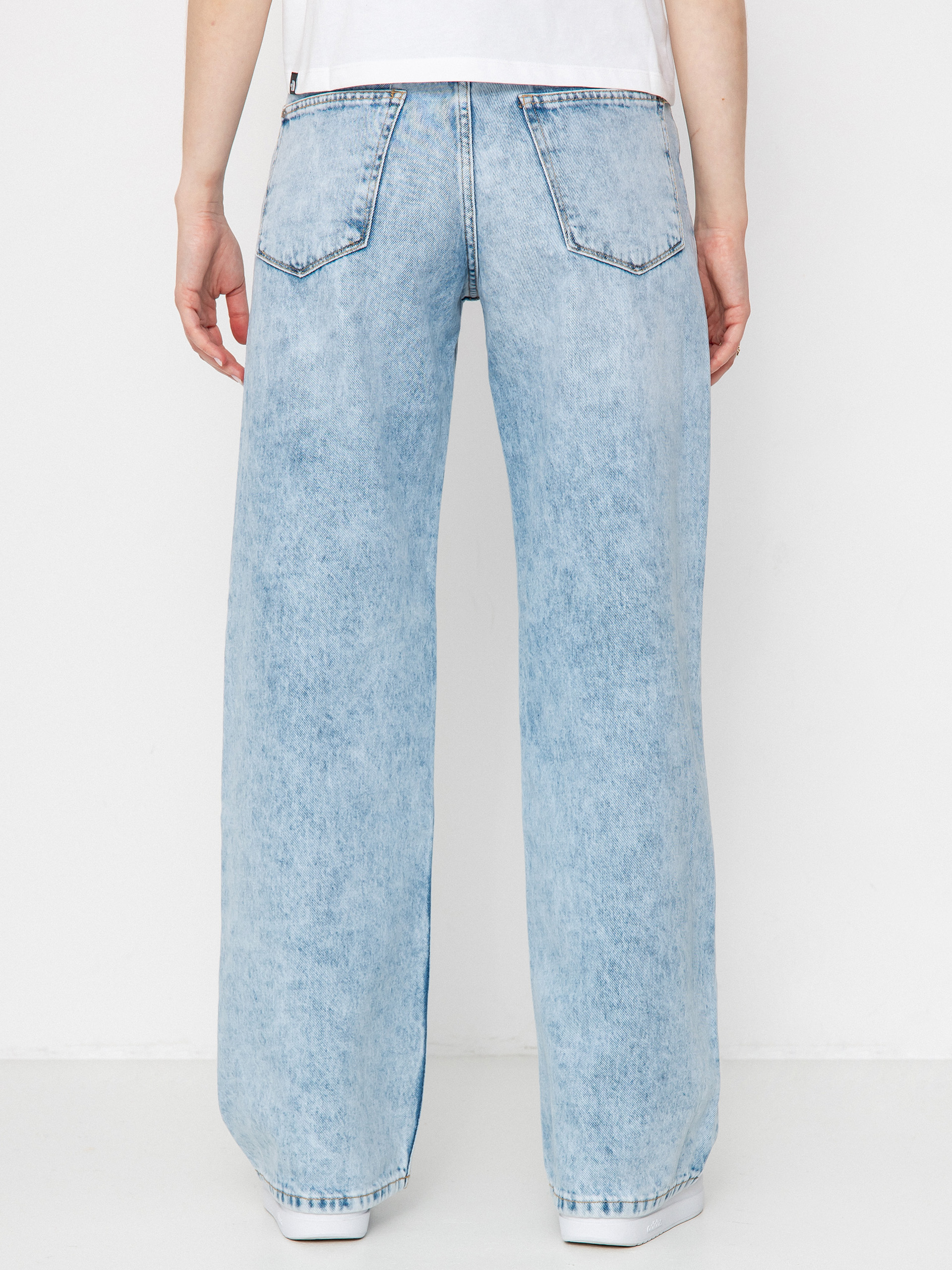 Nohavice Roxy Milla Wide Leg Regular Wmn (glacier)