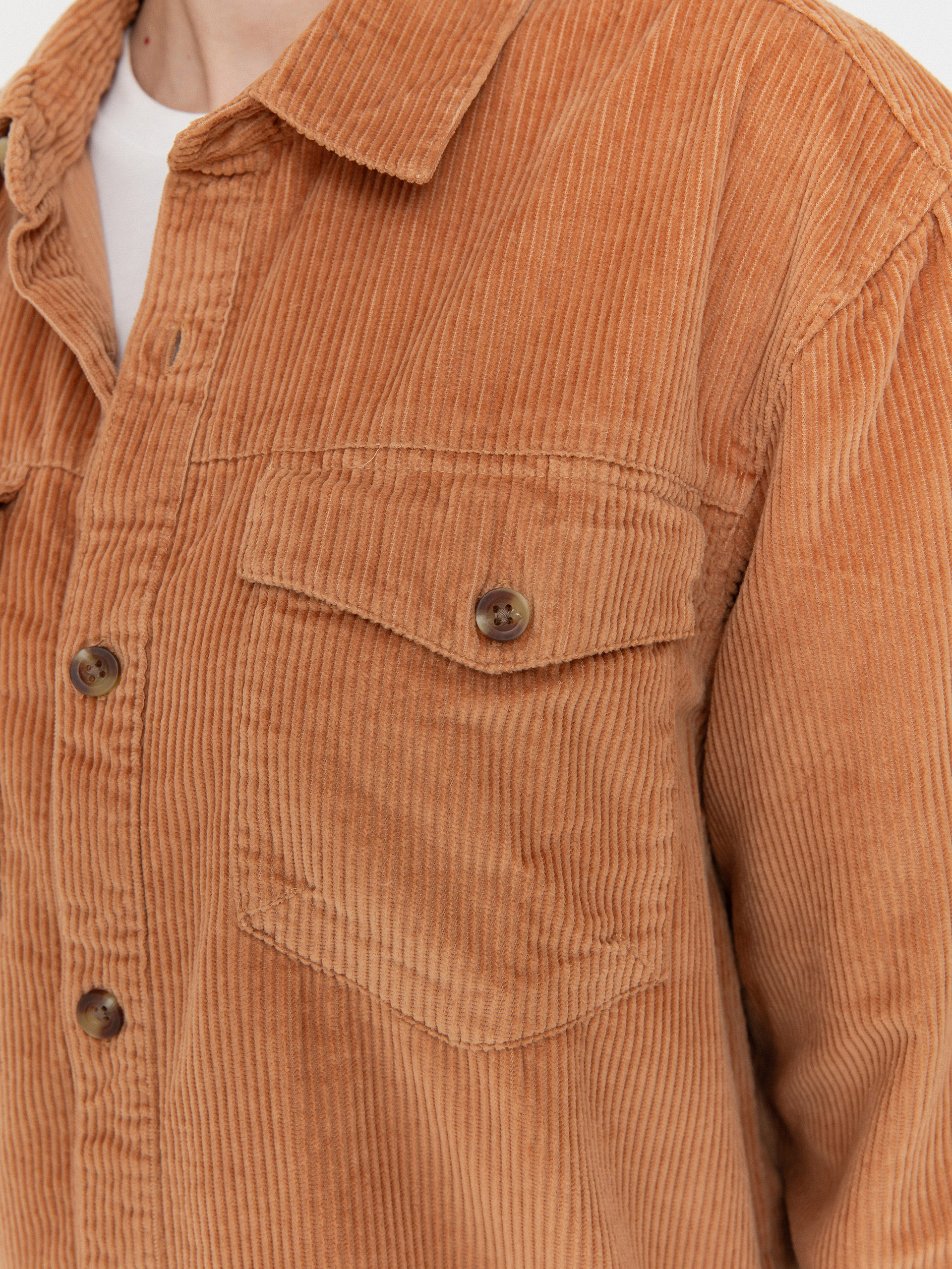 Košeľa Roxy Let It Go Cord Wmn (camel)