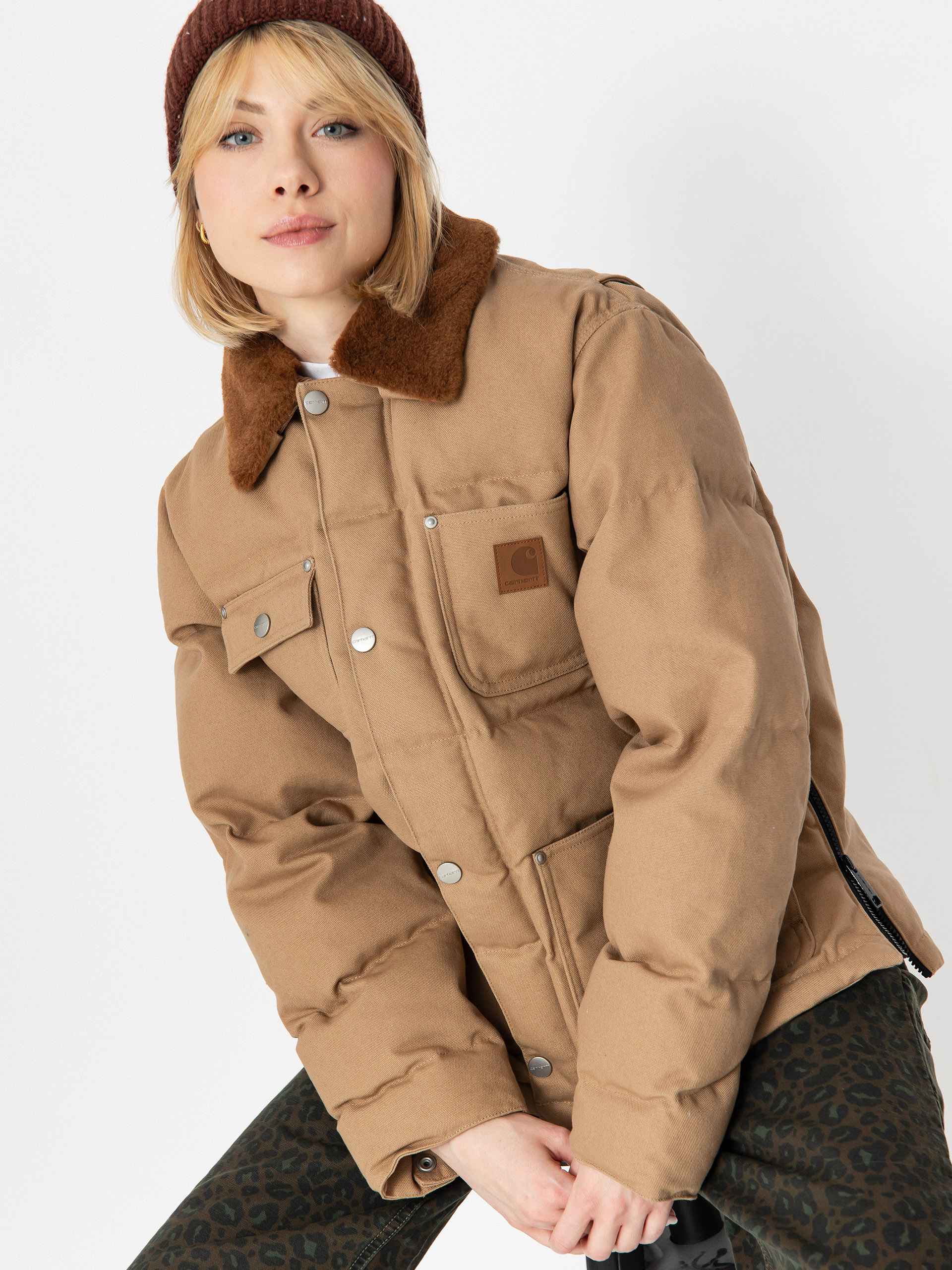 Bunda Carhartt WIP Rayley Wmn (peanut)