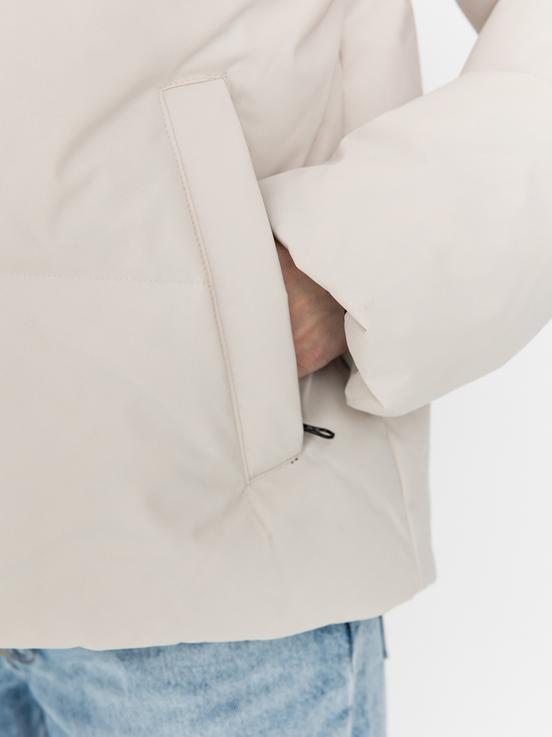 Bunda Carhartt WIP Yanie Wmn (moonbeam/black)