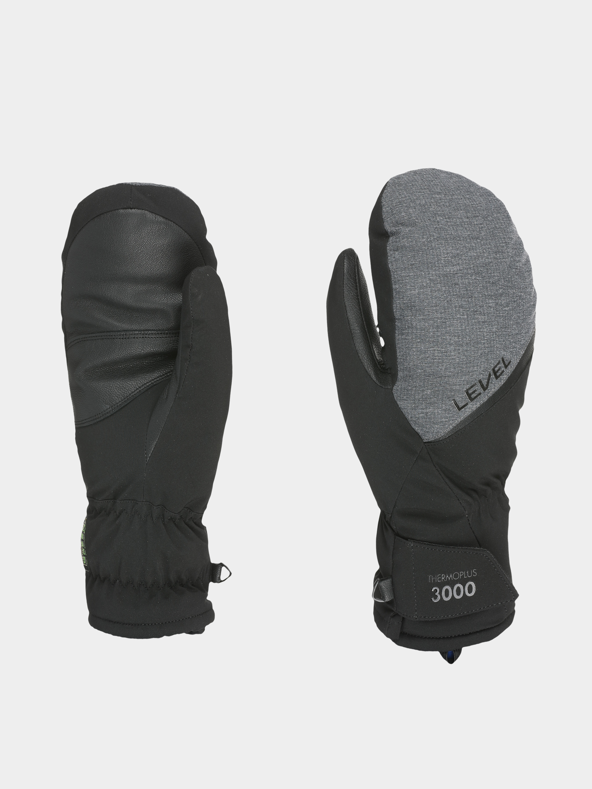 Rukavice Level Alpine Mitt (black grey)