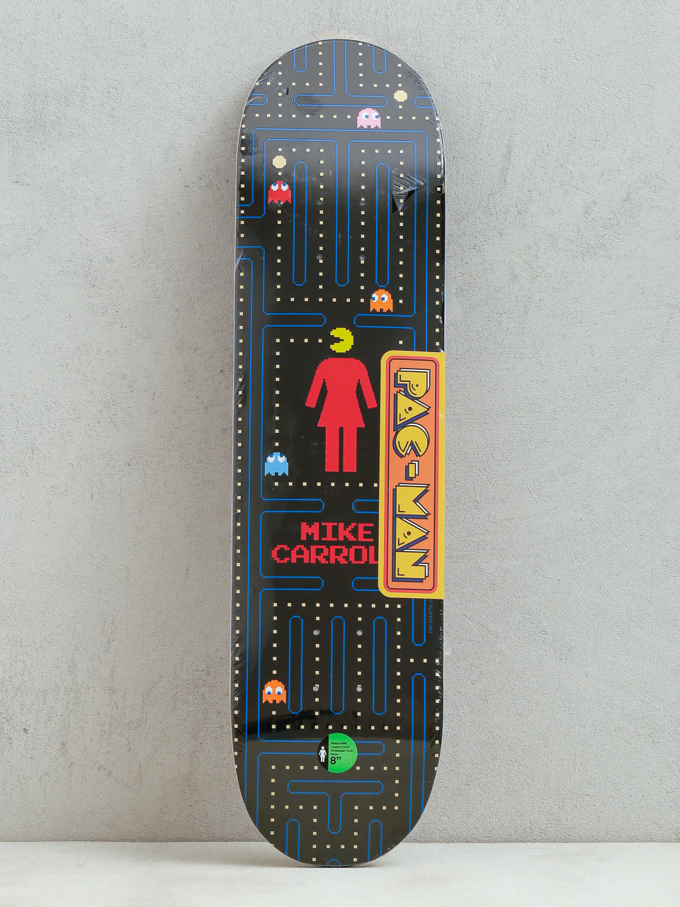 Doska Girl Skateboard Carroll Pac Man (black)