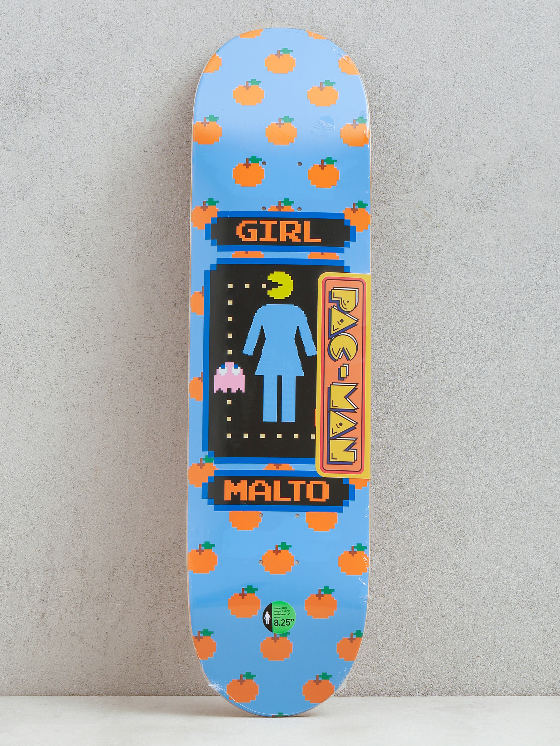 Doska Girl Skateboard Malto Pac Man (blue)