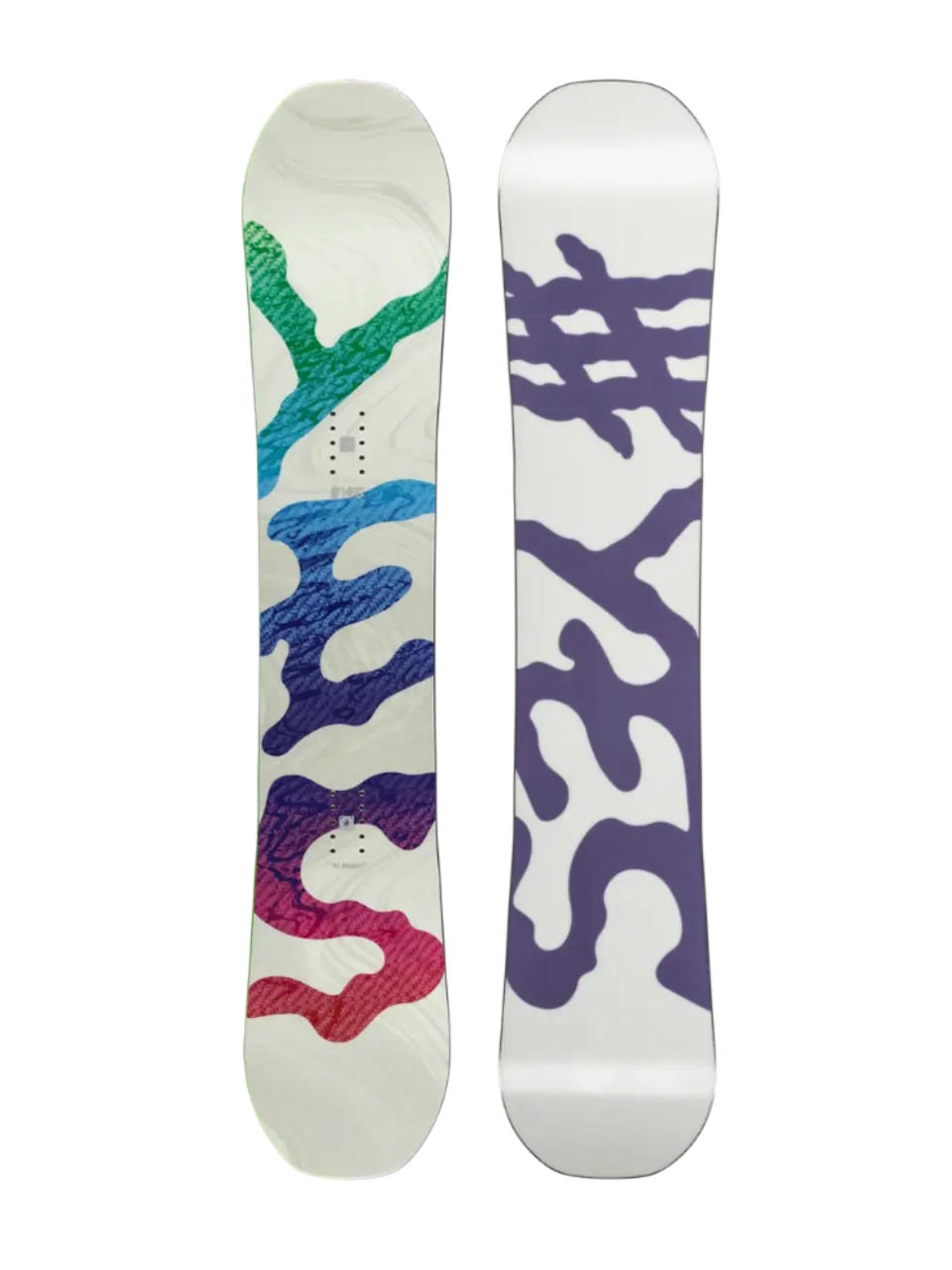 Dámska Snowboard Yes Basic (white/purple)