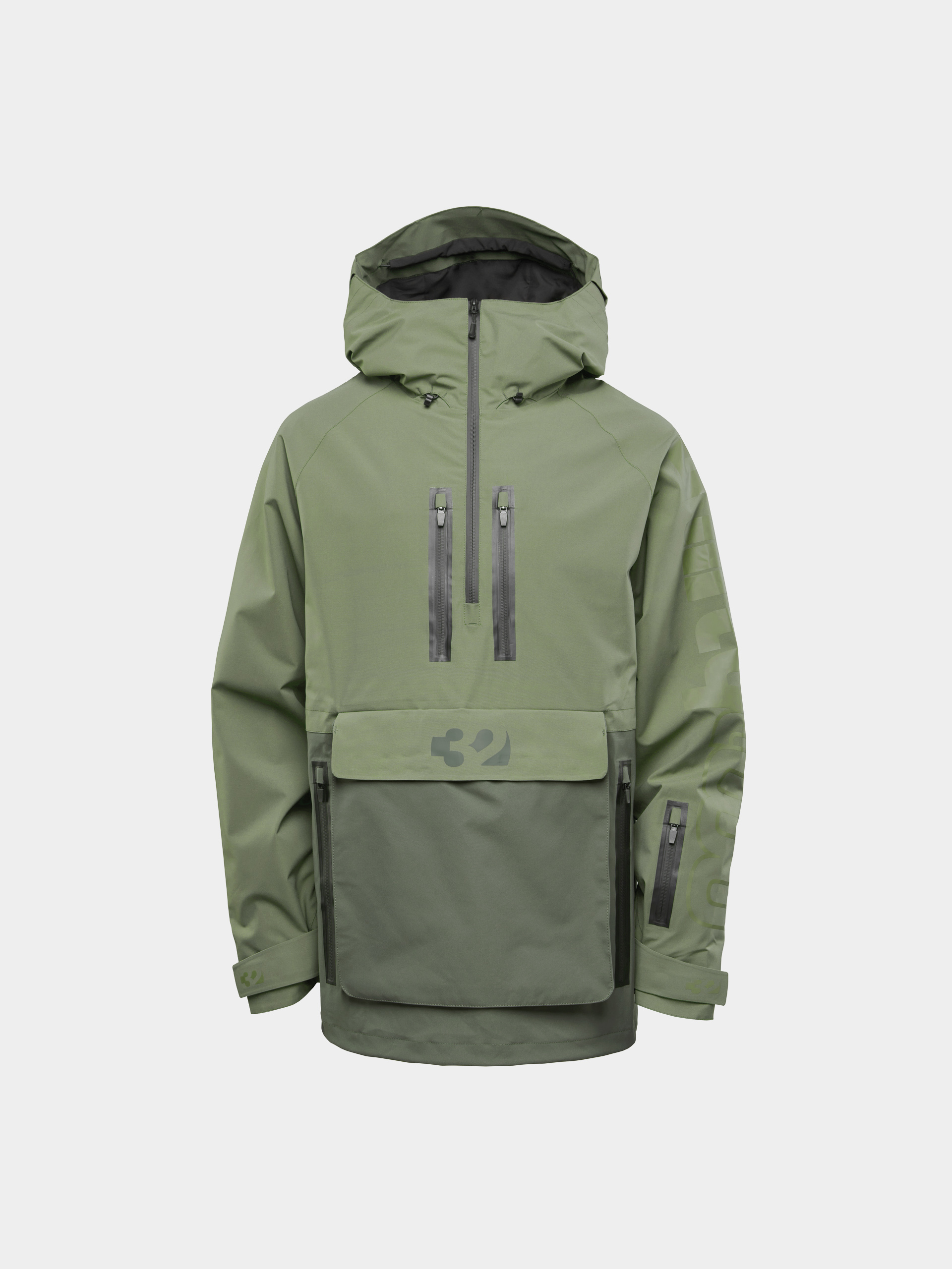 Snowboardová bunda ThirtyTwo Light Anorak (military)