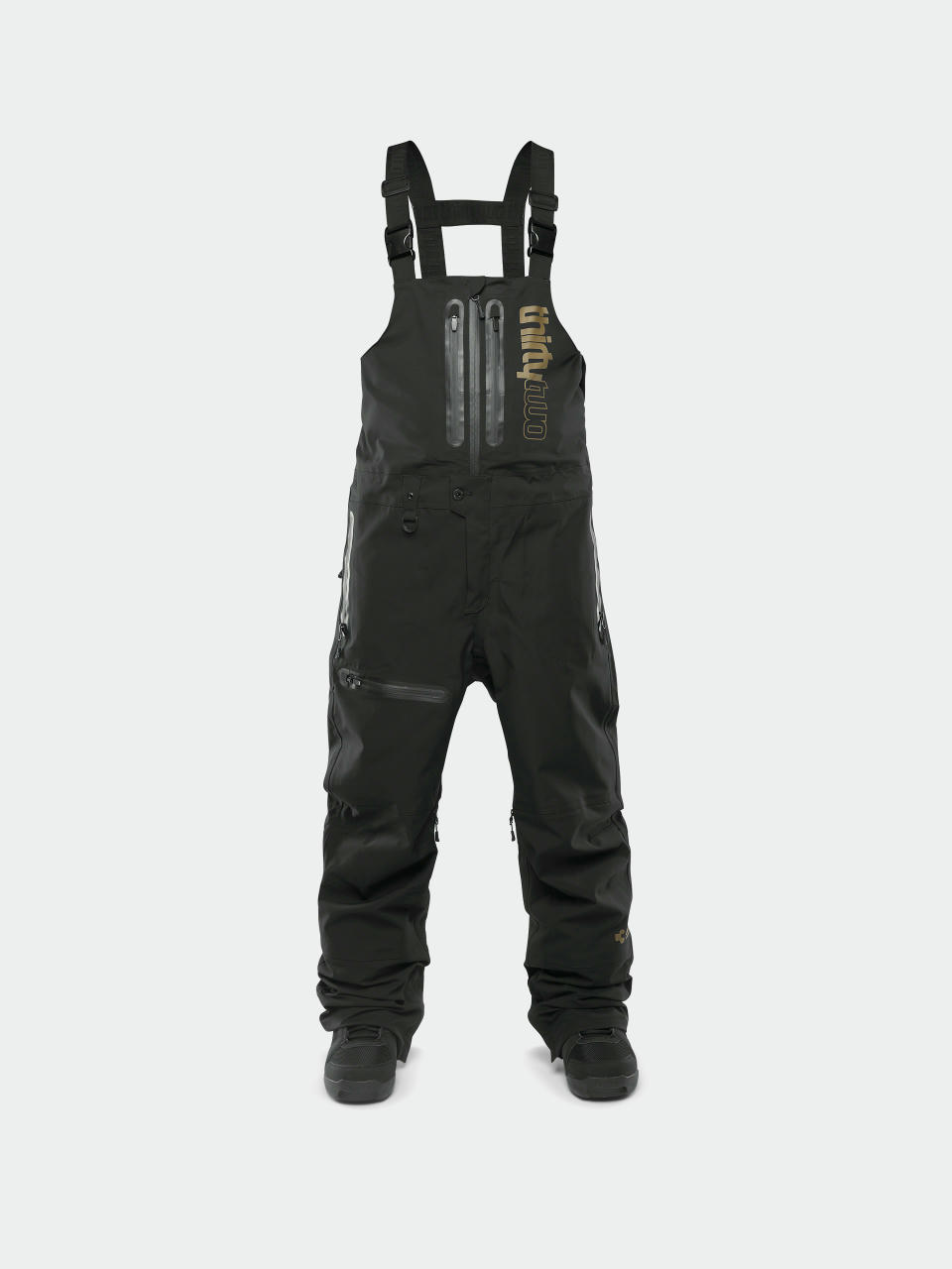 Pánske Snowboardové nohavice ThirtyTwo Tm 3 Bib (black)