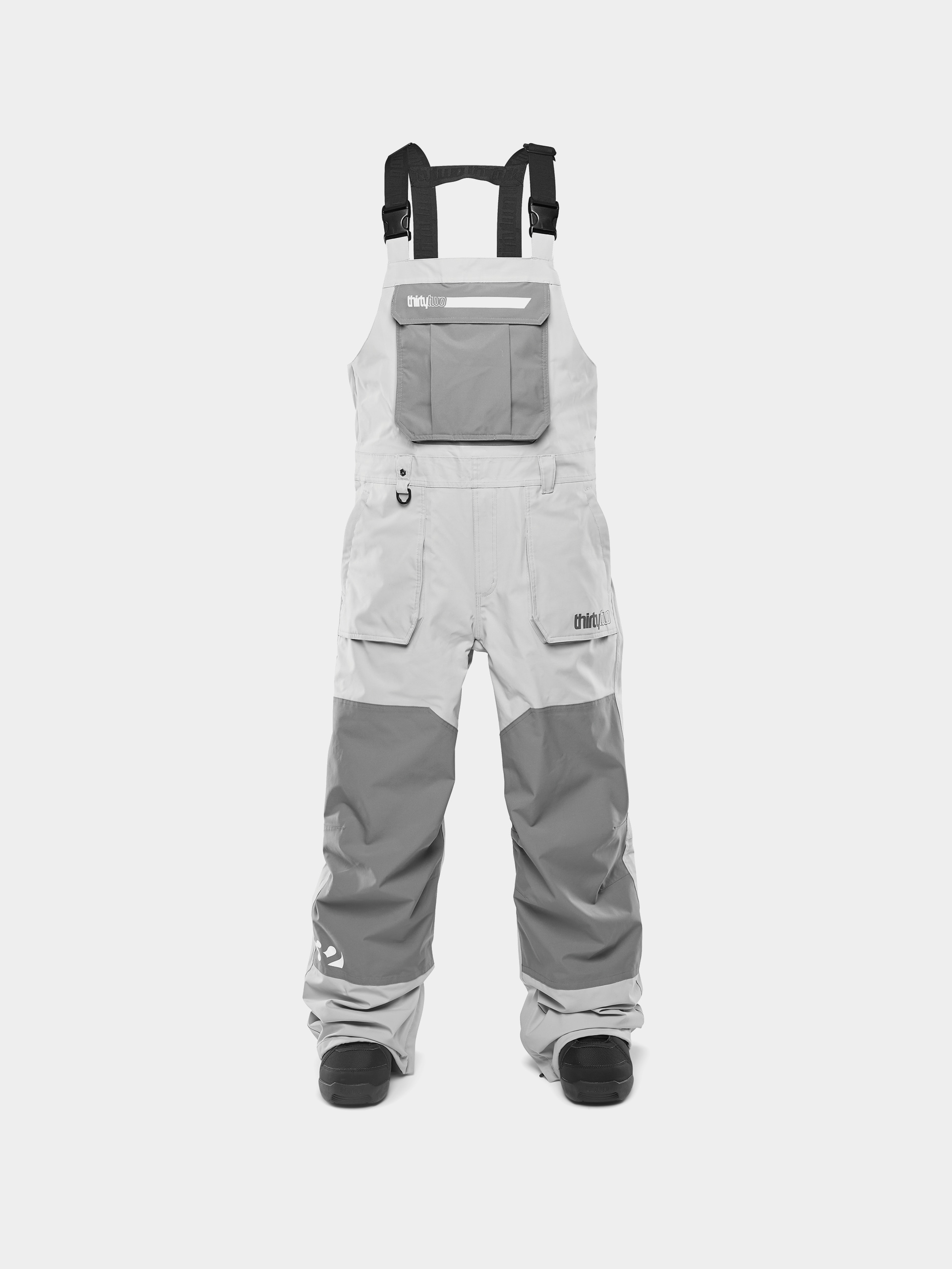 Pánske Snowboardové nohavice ThirtyTwo Basement Bib (charcoal)