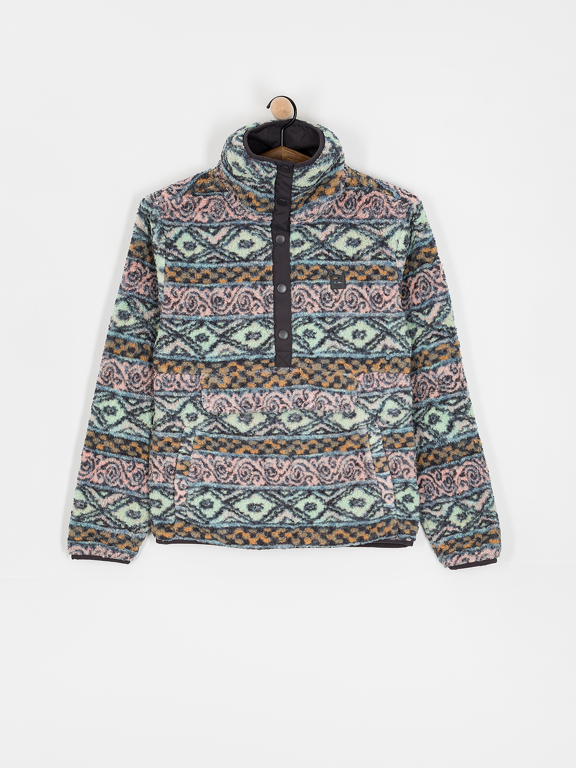 Dámsky Flísová mikina Billabong Switchback Pullover (dusty peach)