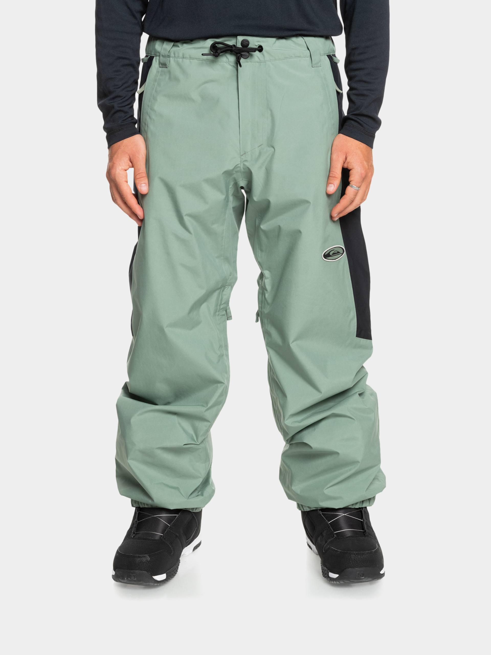 Pánske Snowboardové nohavice Quiksilver High Altitude Gore Tex (sea spray)