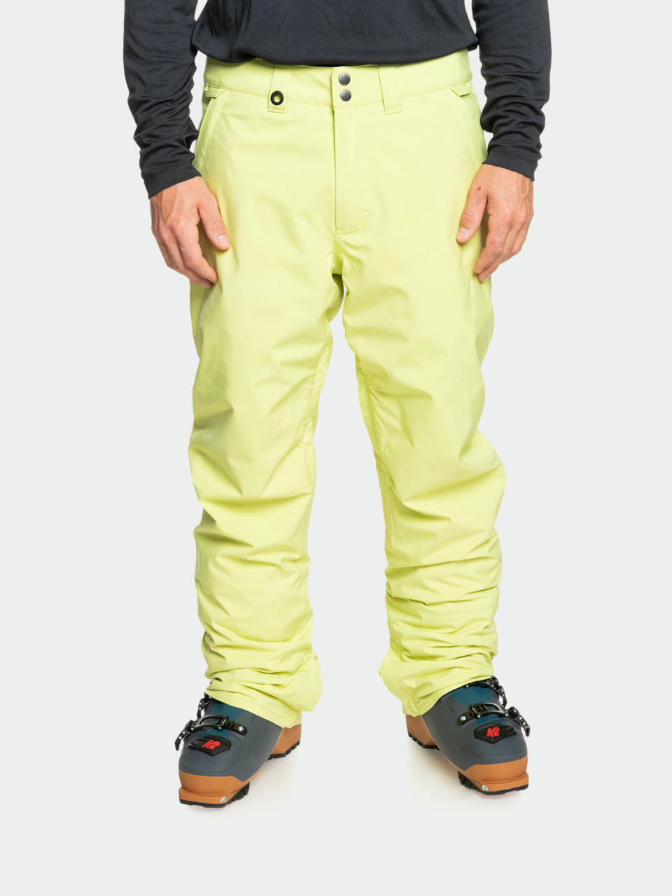 Pánske Snowboardové nohavice Quiksilver Estate (celery green)