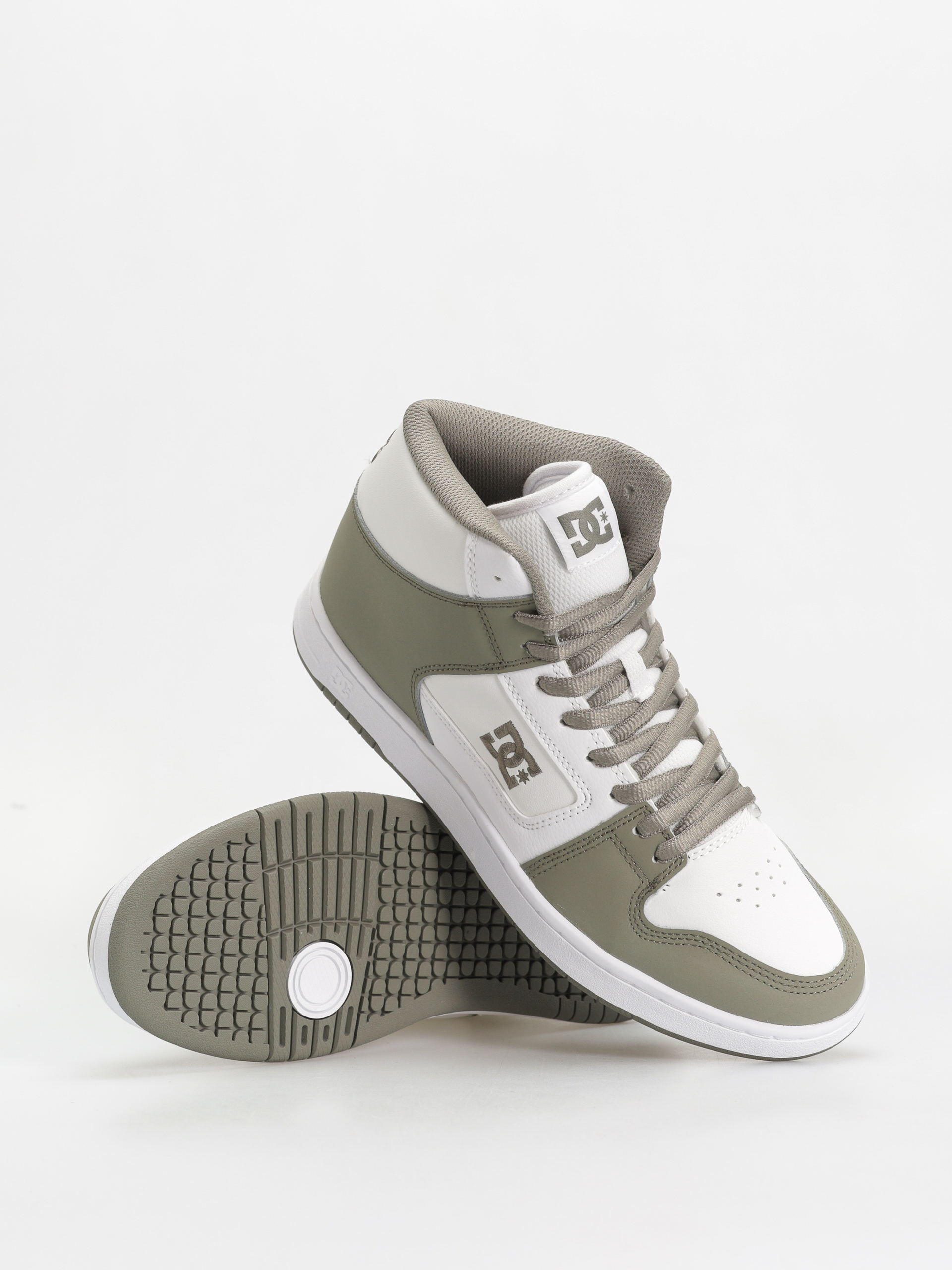 Topánky DC Manteca 4 Hi (white/olive)