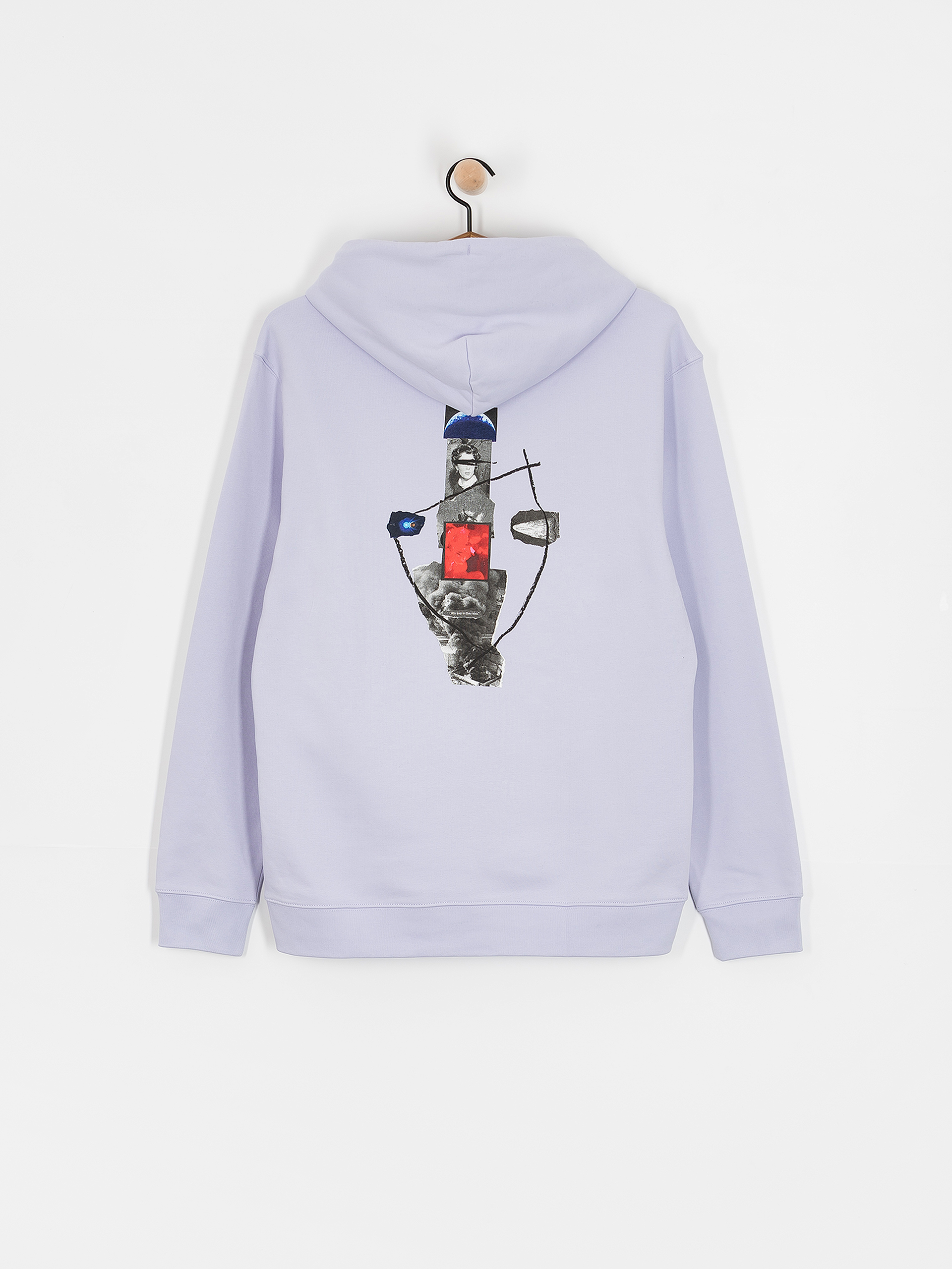 Mikina s kapucňou Poetic Collective In The Now HD (purple)