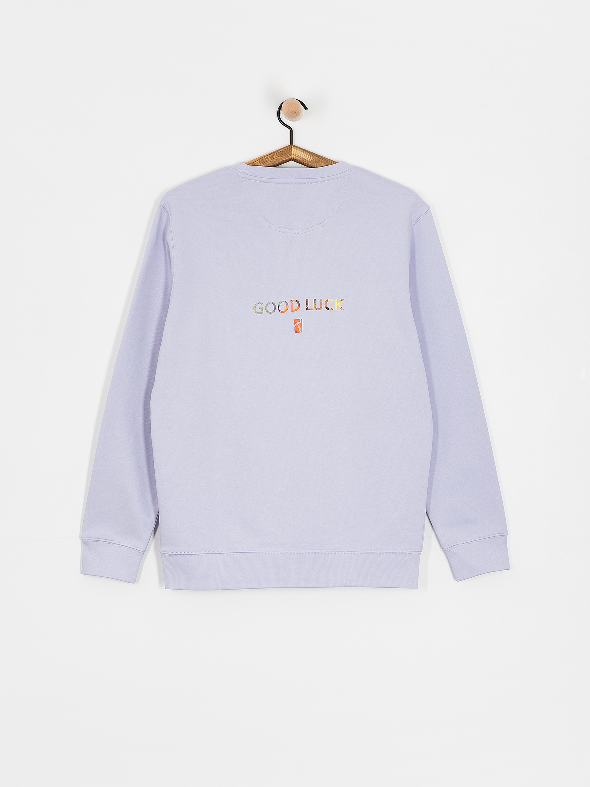 Mikina Poetic Collective Good Luck Crewneck (purple)