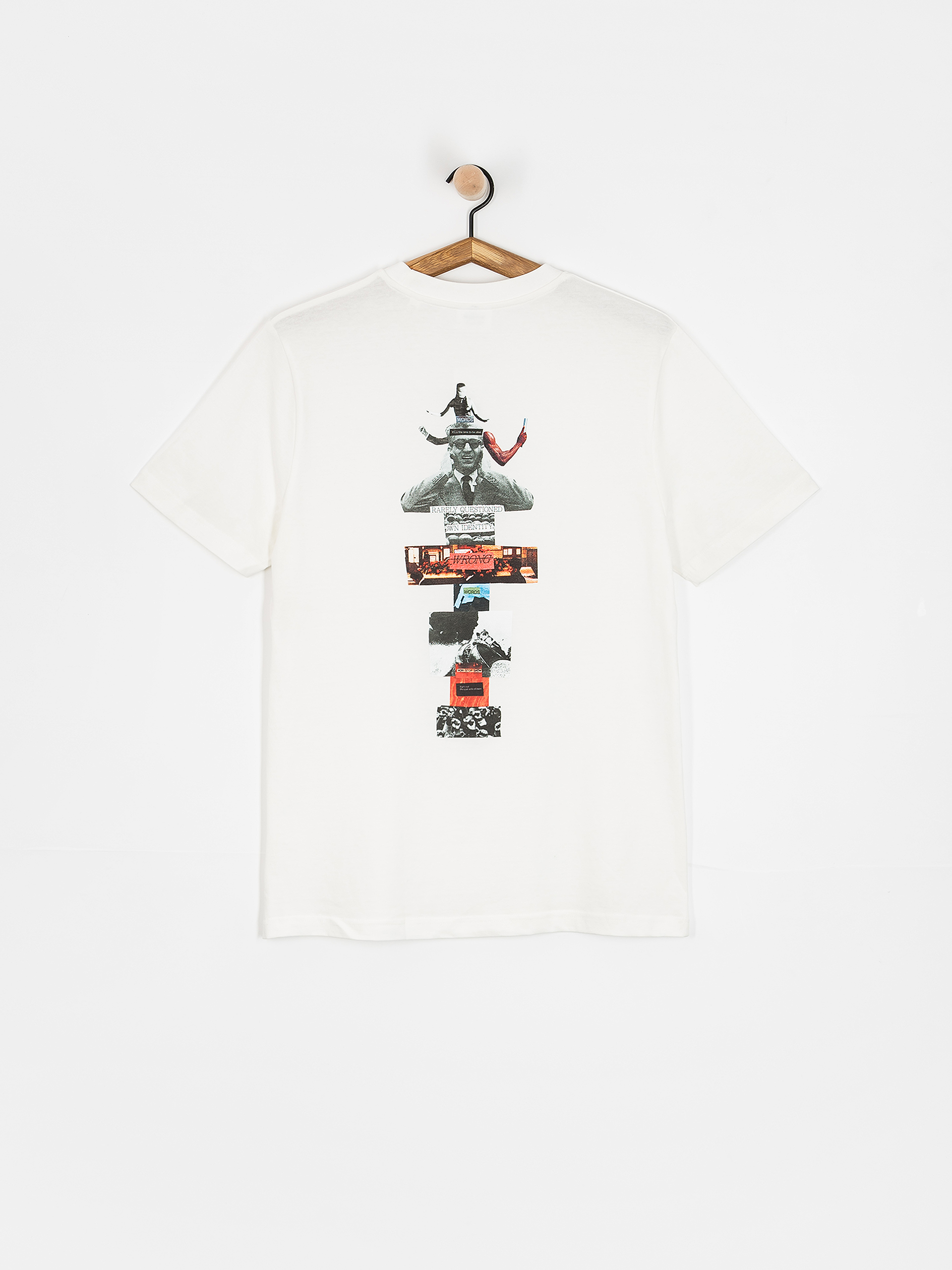 Tričko Poetic Collective Wrong (off white)