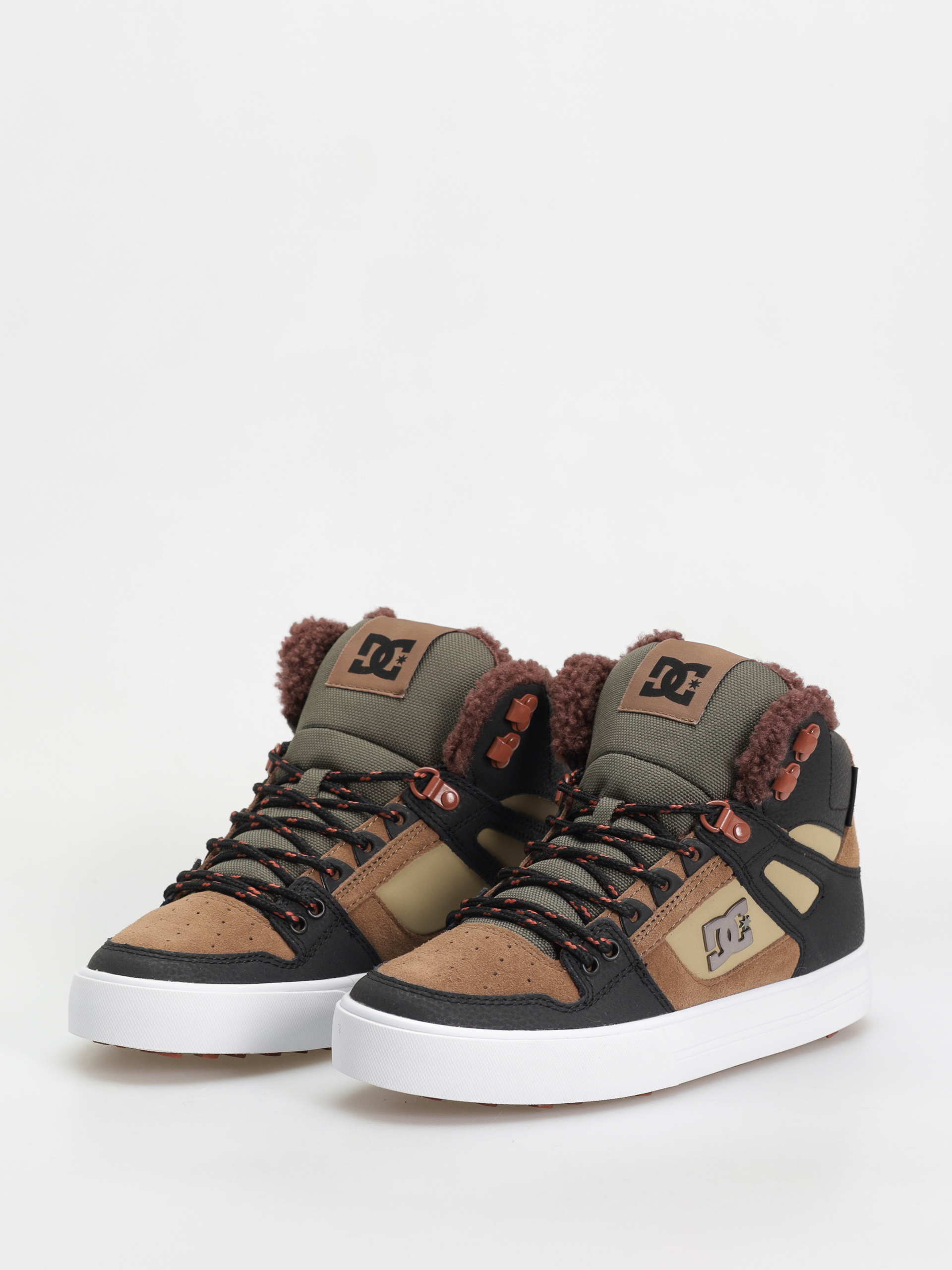 Topánky DC Pure Ht Wc Wnt (brown/brown/green)