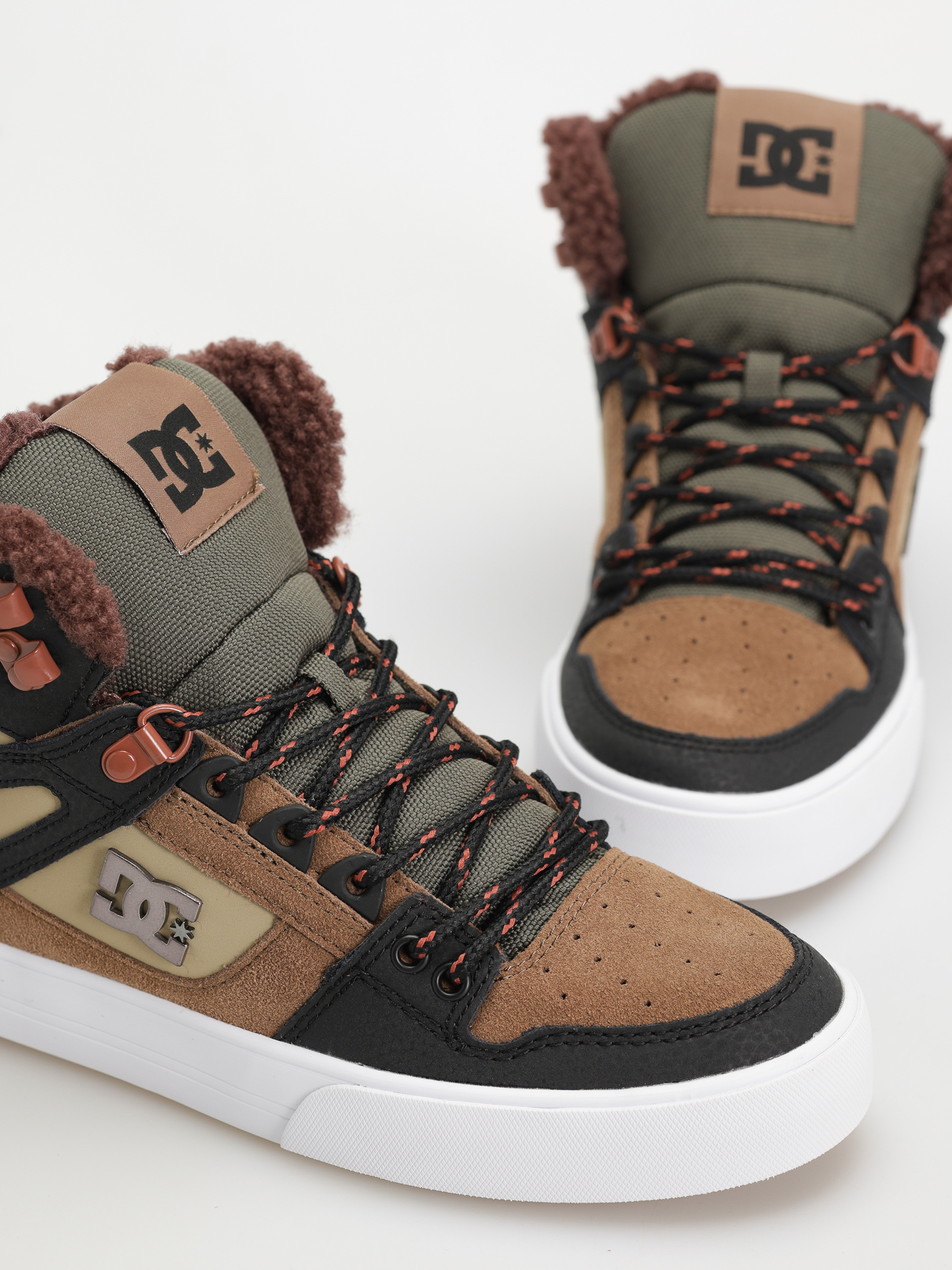 Topánky DC Pure Ht Wc Wnt (brown/brown/green)