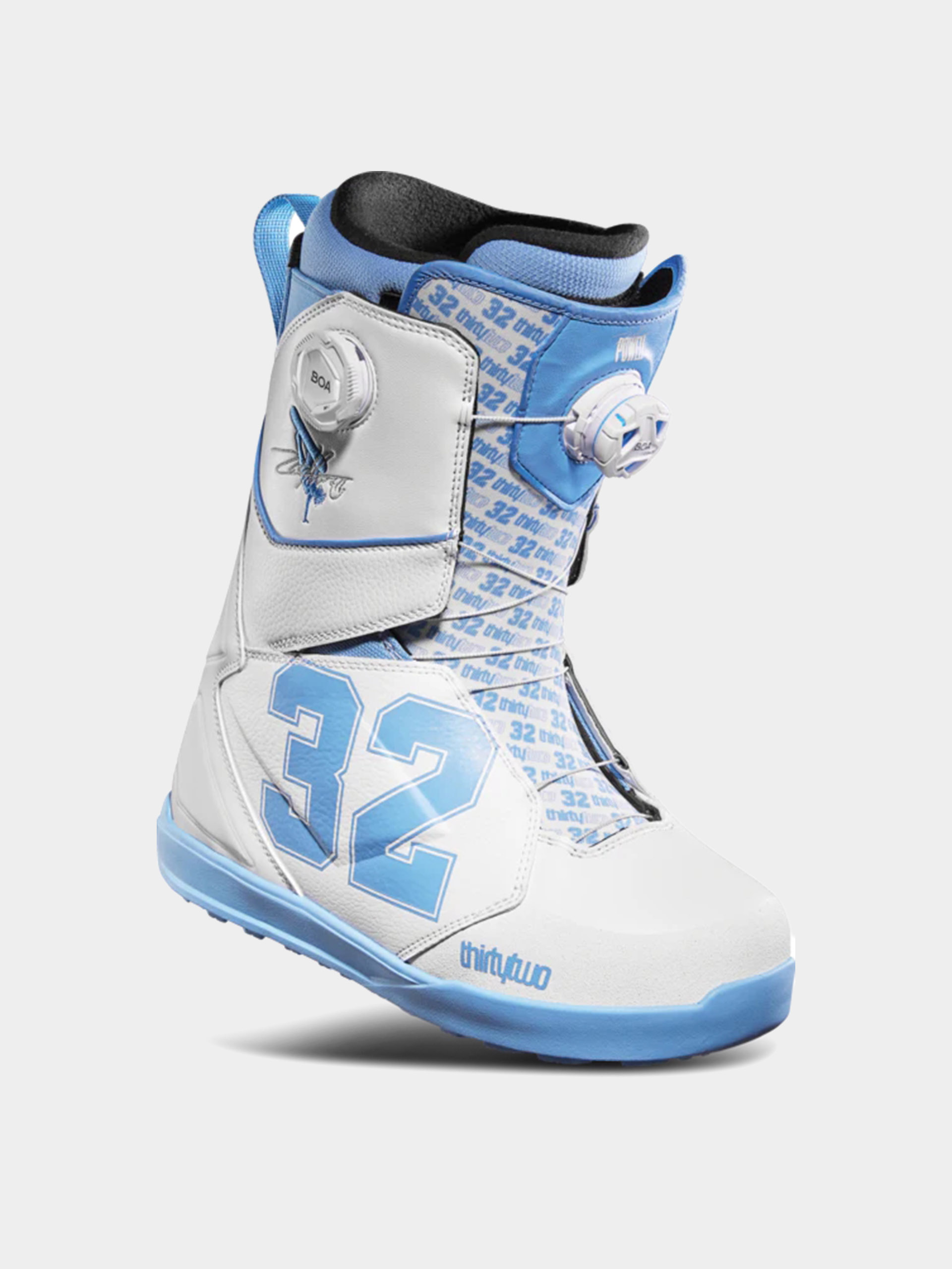 Obuv na snowboard ThirtyTwo Lashed Double Boa Powell (white/blue)