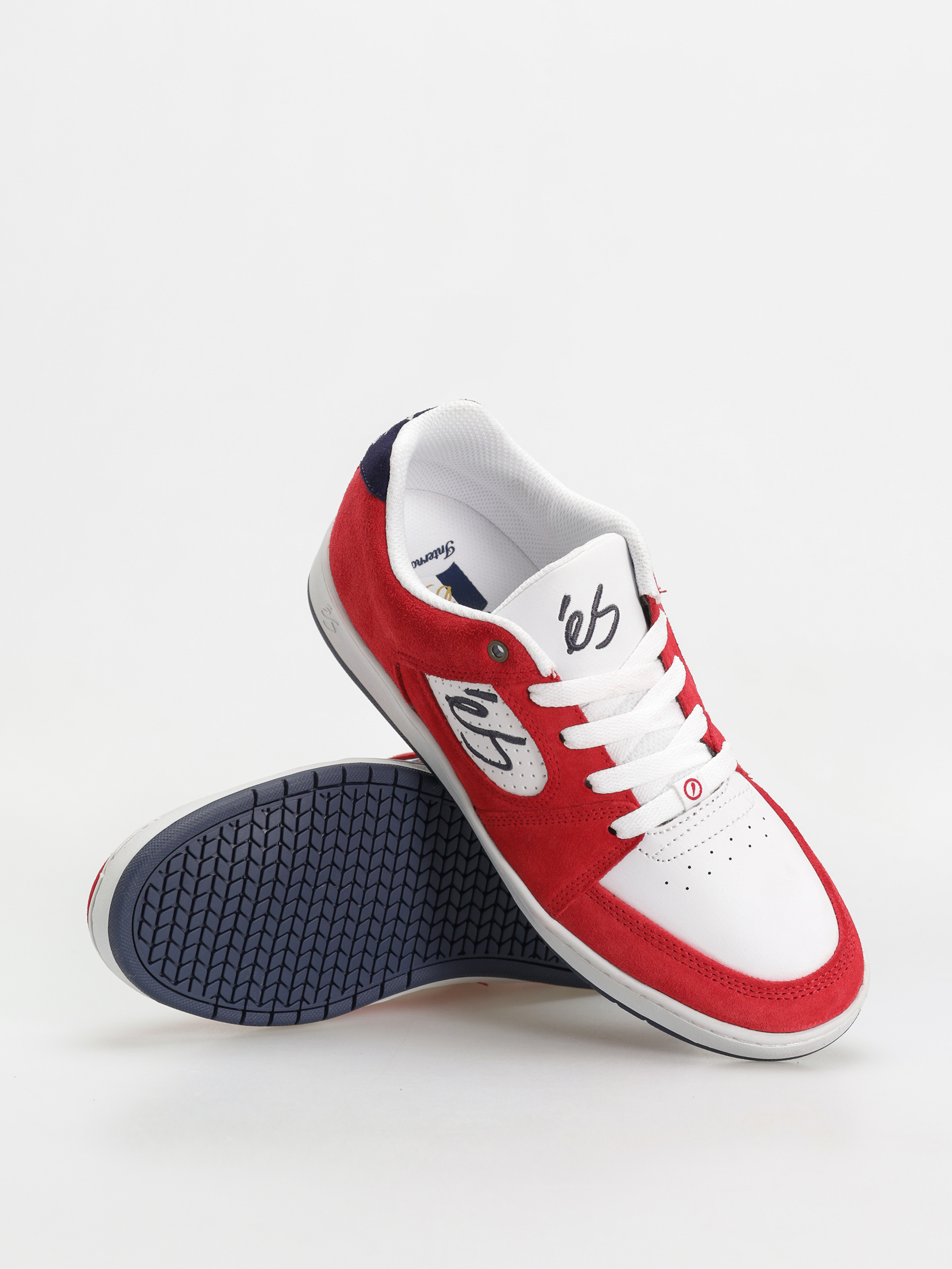 Topánky eS Accel Slim (red/white/navy)