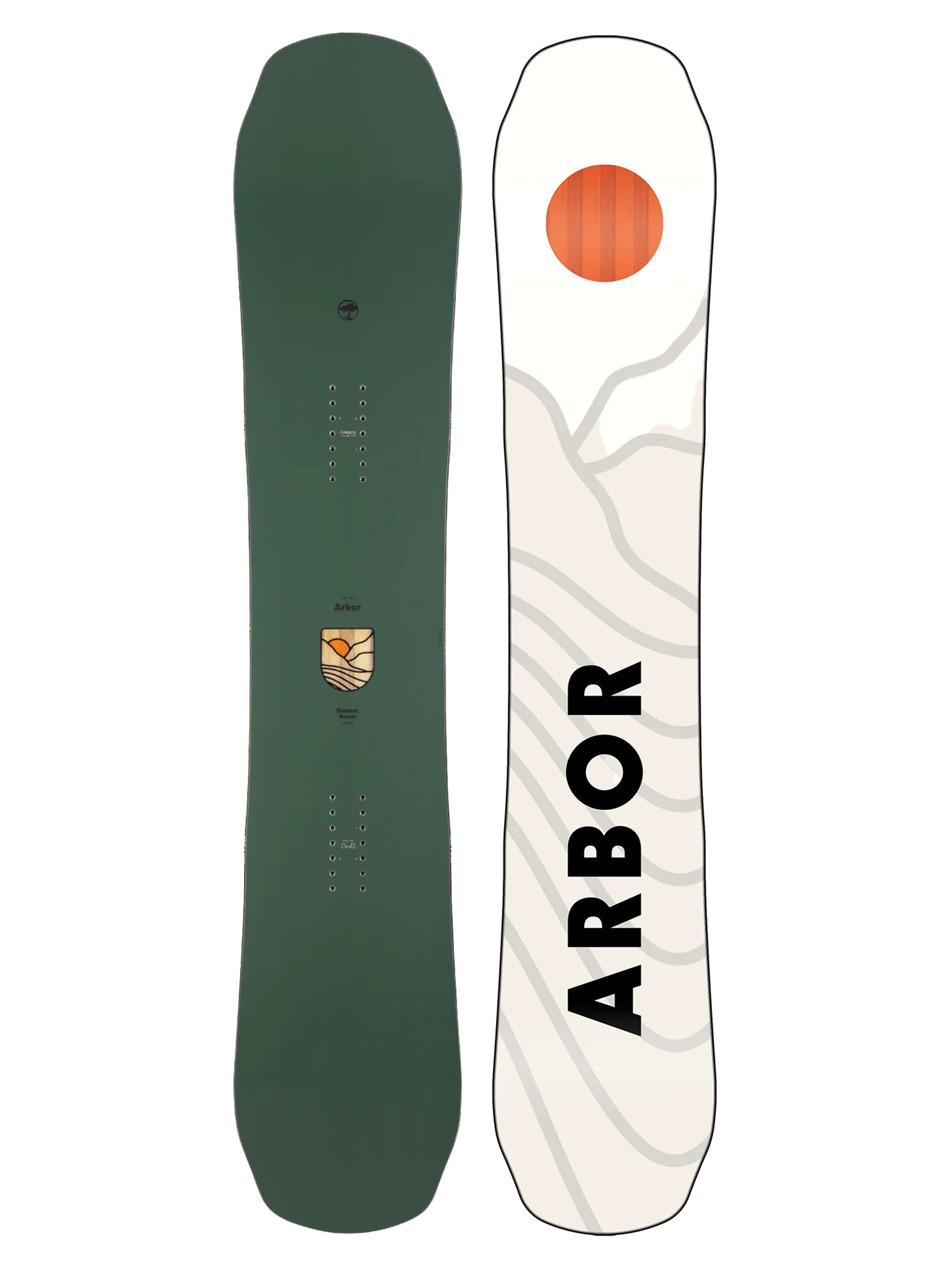 Snowboard Arbor Element Decon