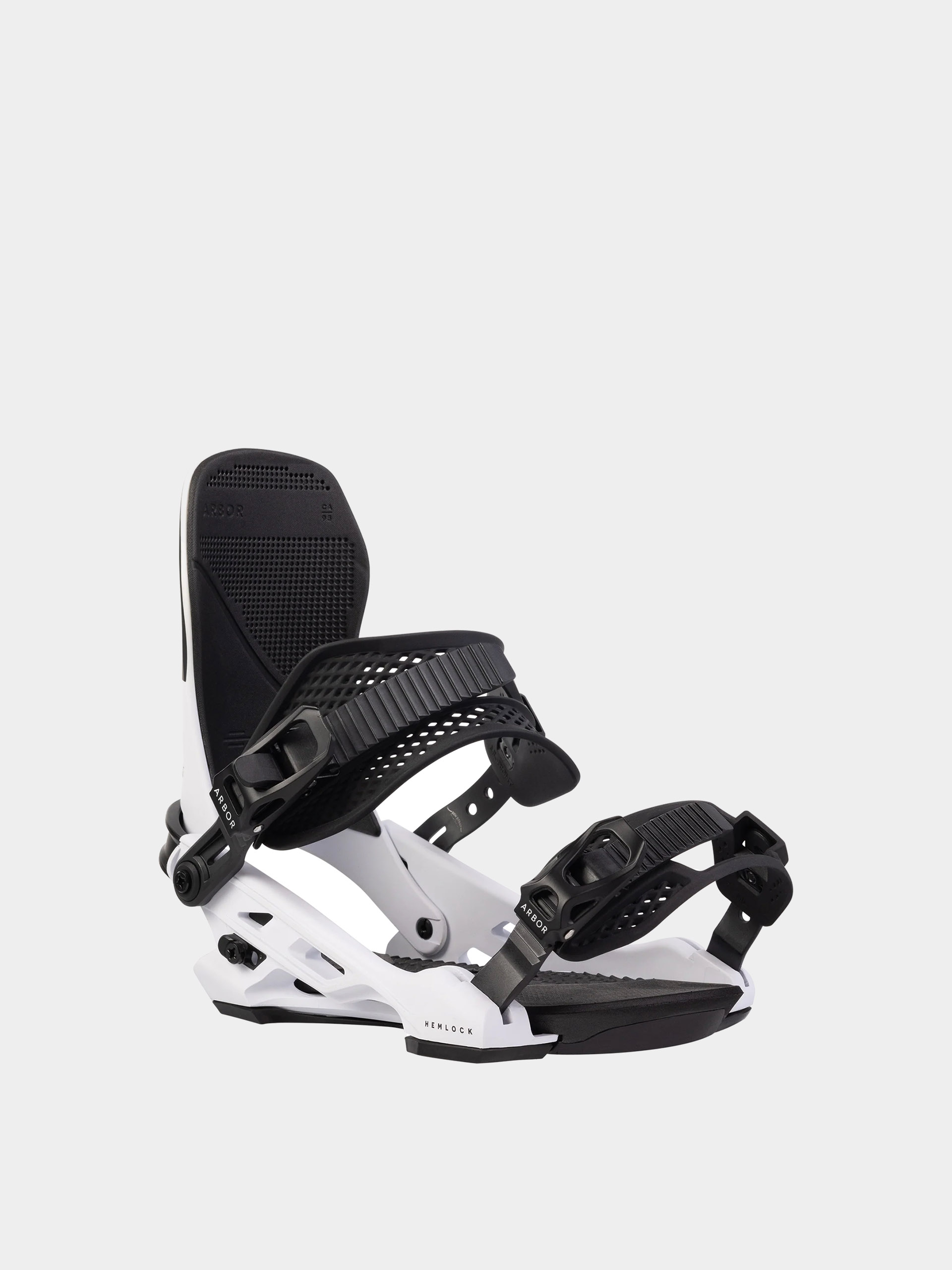 Pánske Snowboardové viazanie Arbor Hemlock (white/black/boss dog)