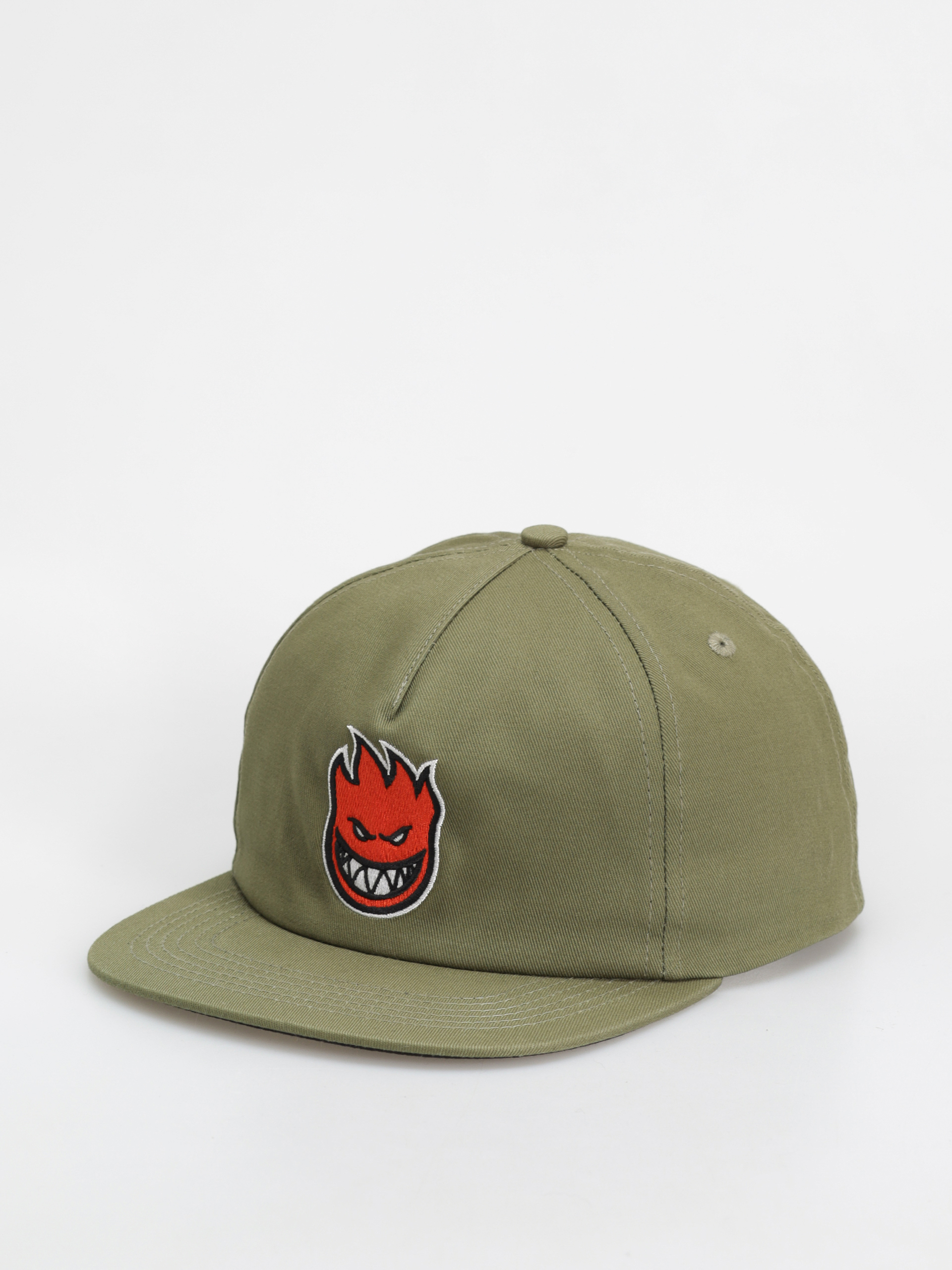 Šiltovka Spitfire Bighead Fill Snap (olive/red)