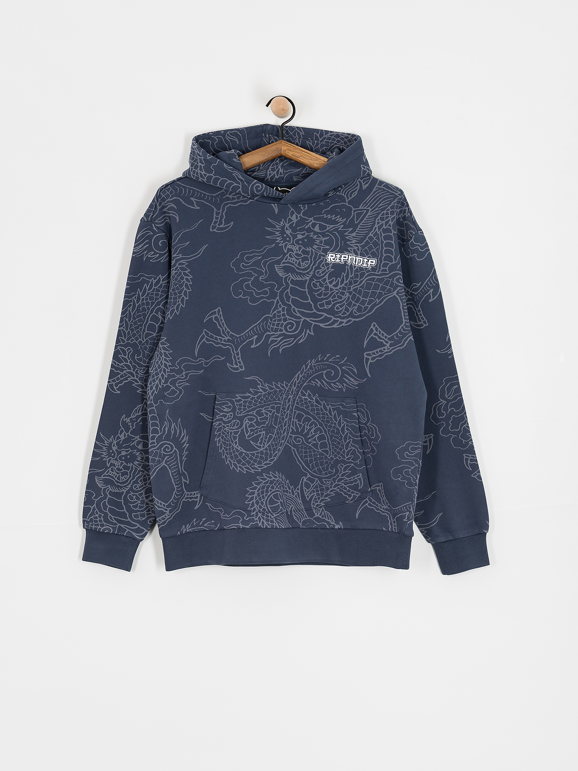 Mikina s kapucňou RipNDip Haku HD (navy)