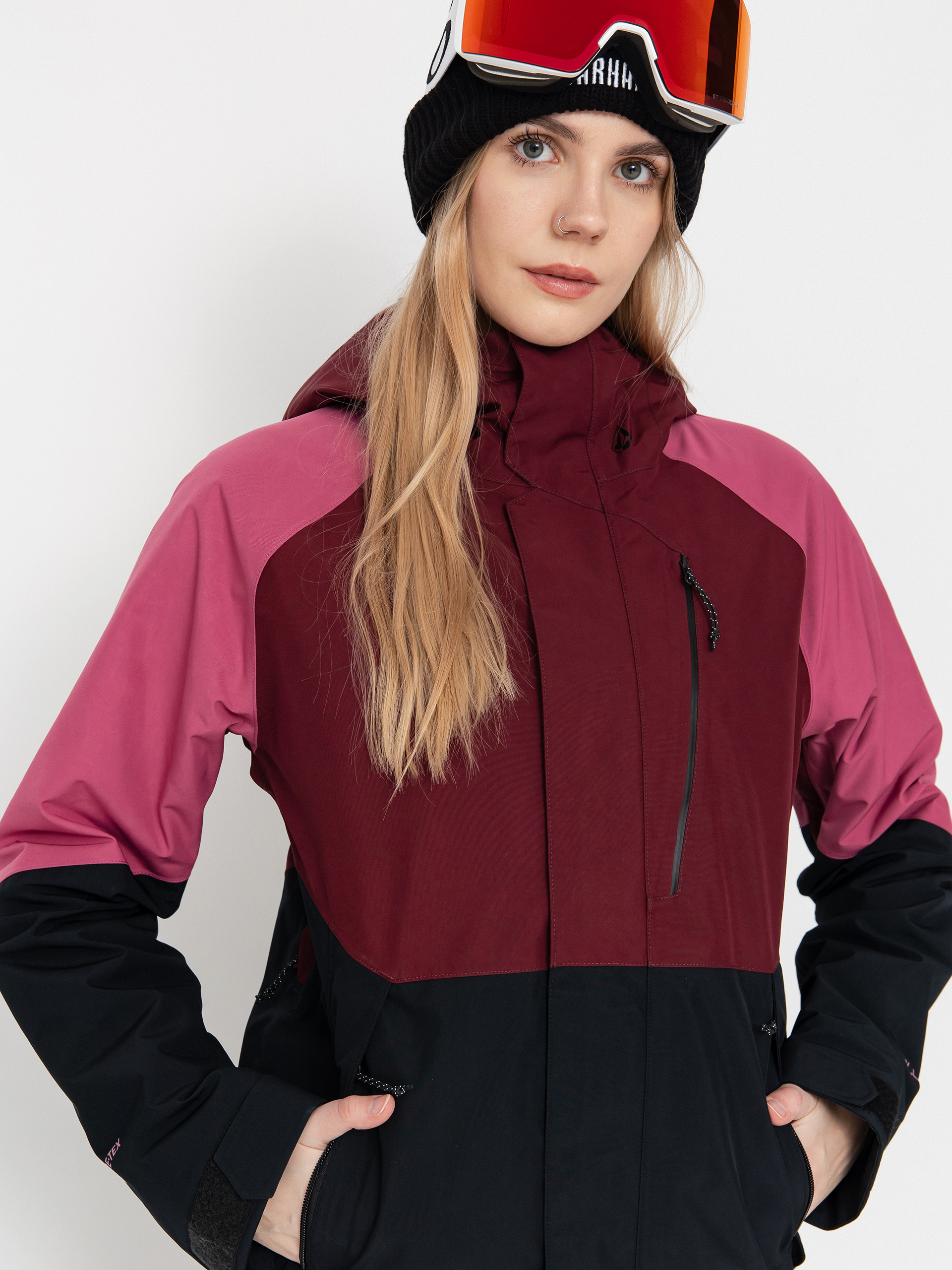 Dámska Snowboardová bunda Volcom V.Co Aris Ins Gore (burgundy)