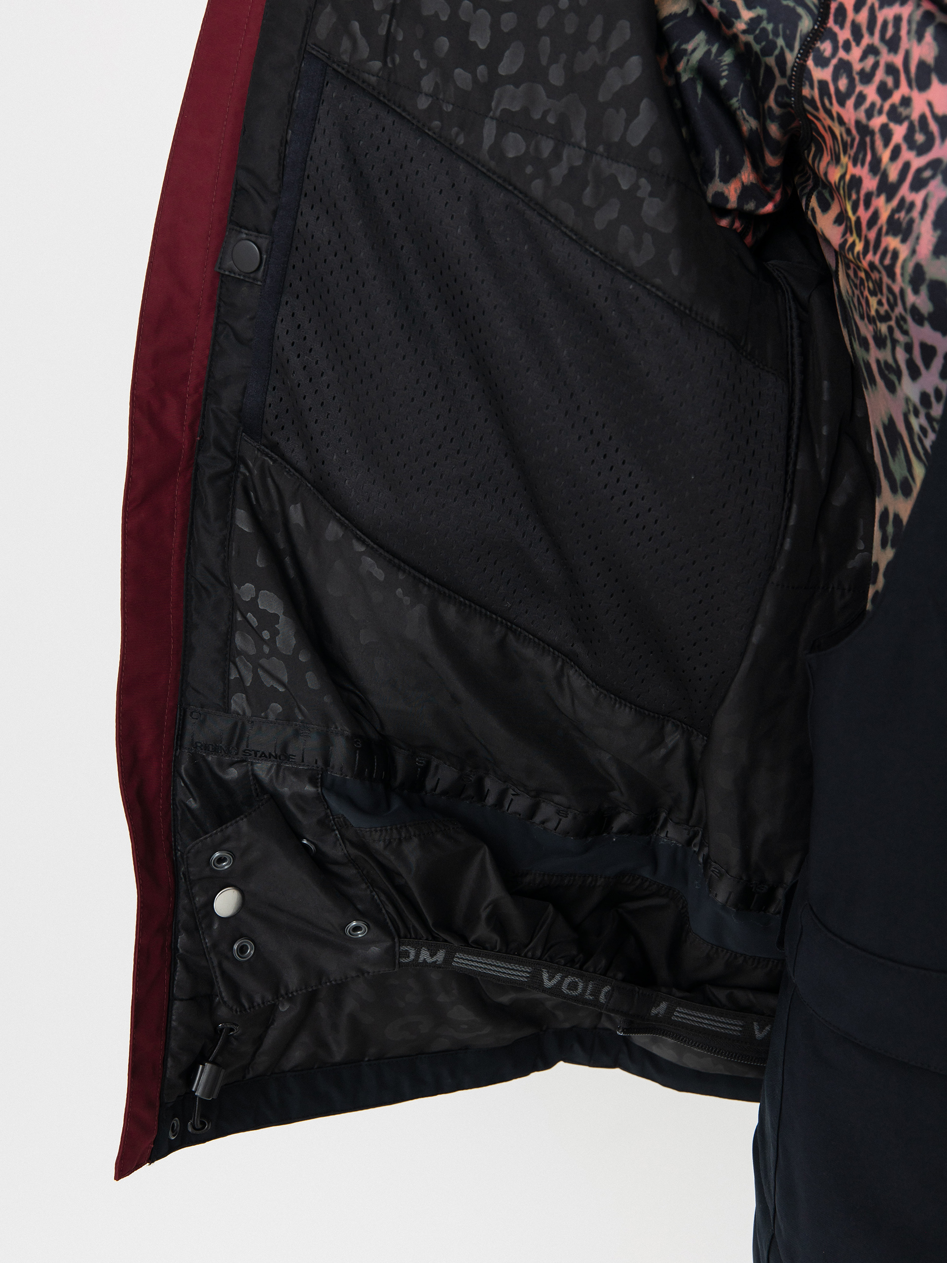 Dámska Snowboardová bunda Volcom V.Co Aris Ins Gore (burgundy)