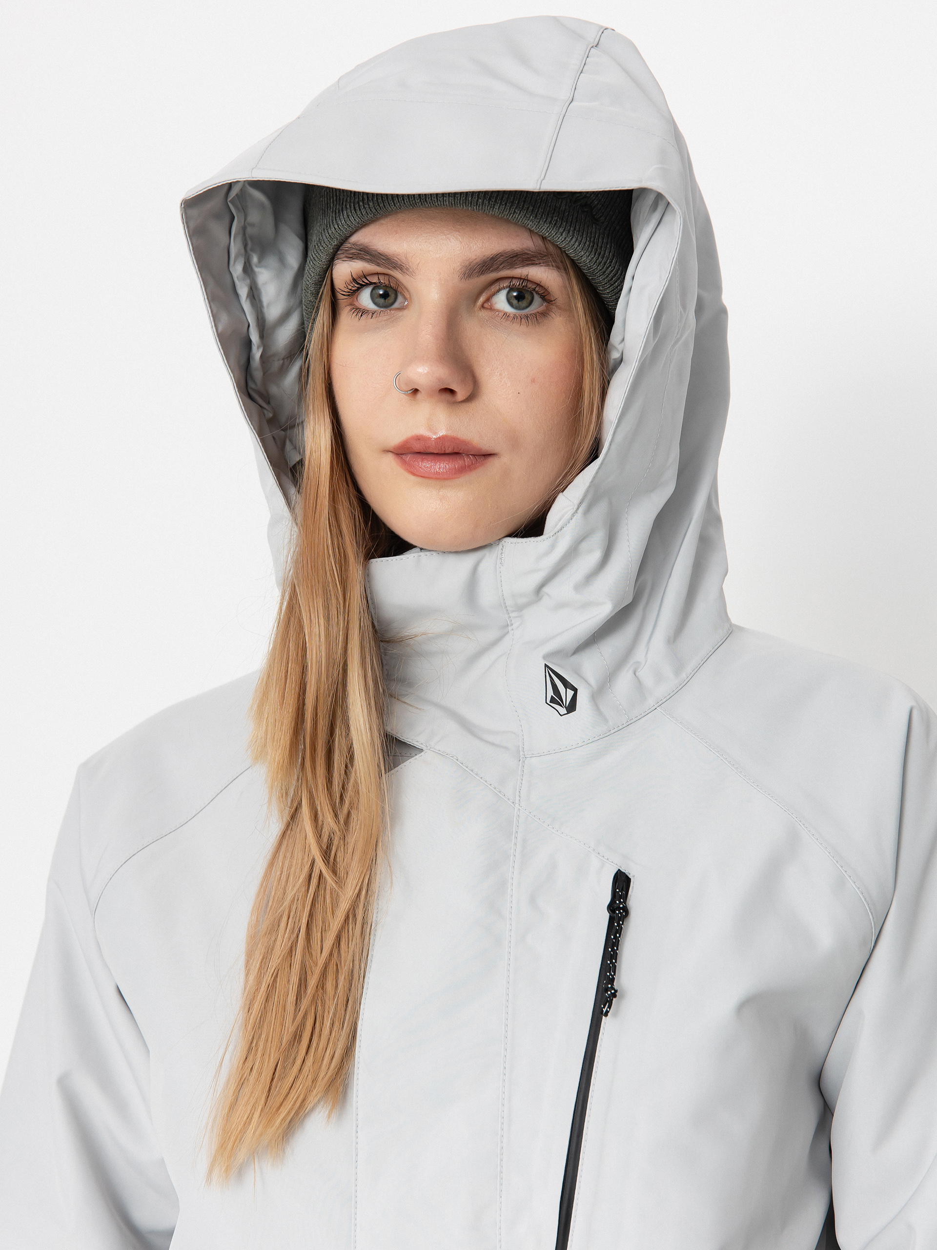Dámska Snowboardová bunda Volcom V.Co Aris Ins Gore (cloud grey)