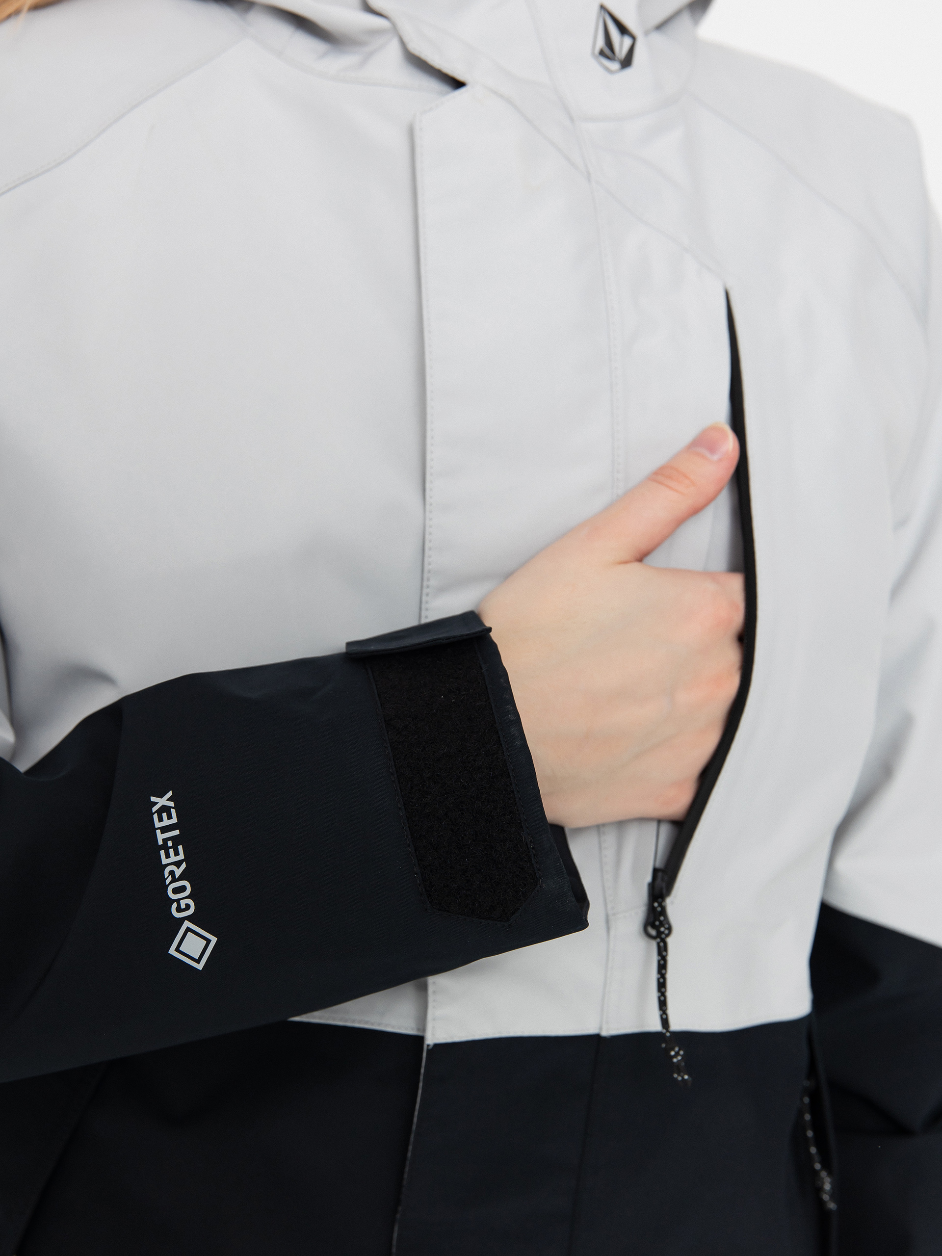 Dámska Snowboardová bunda Volcom V.Co Aris Ins Gore (cloud grey)