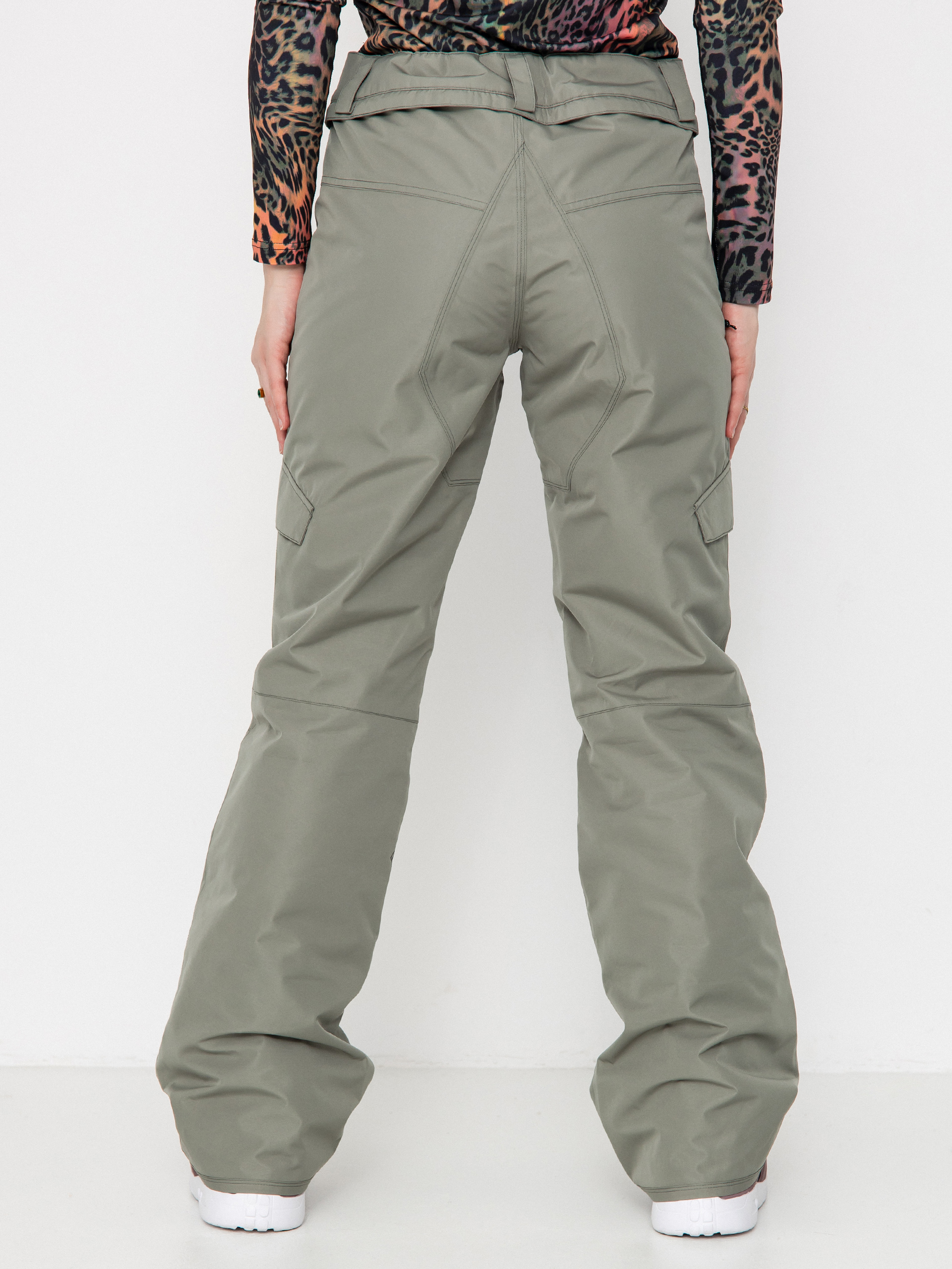 Dámske Snowboardové nohavice Volcom Bridger Ins (lichen green)
