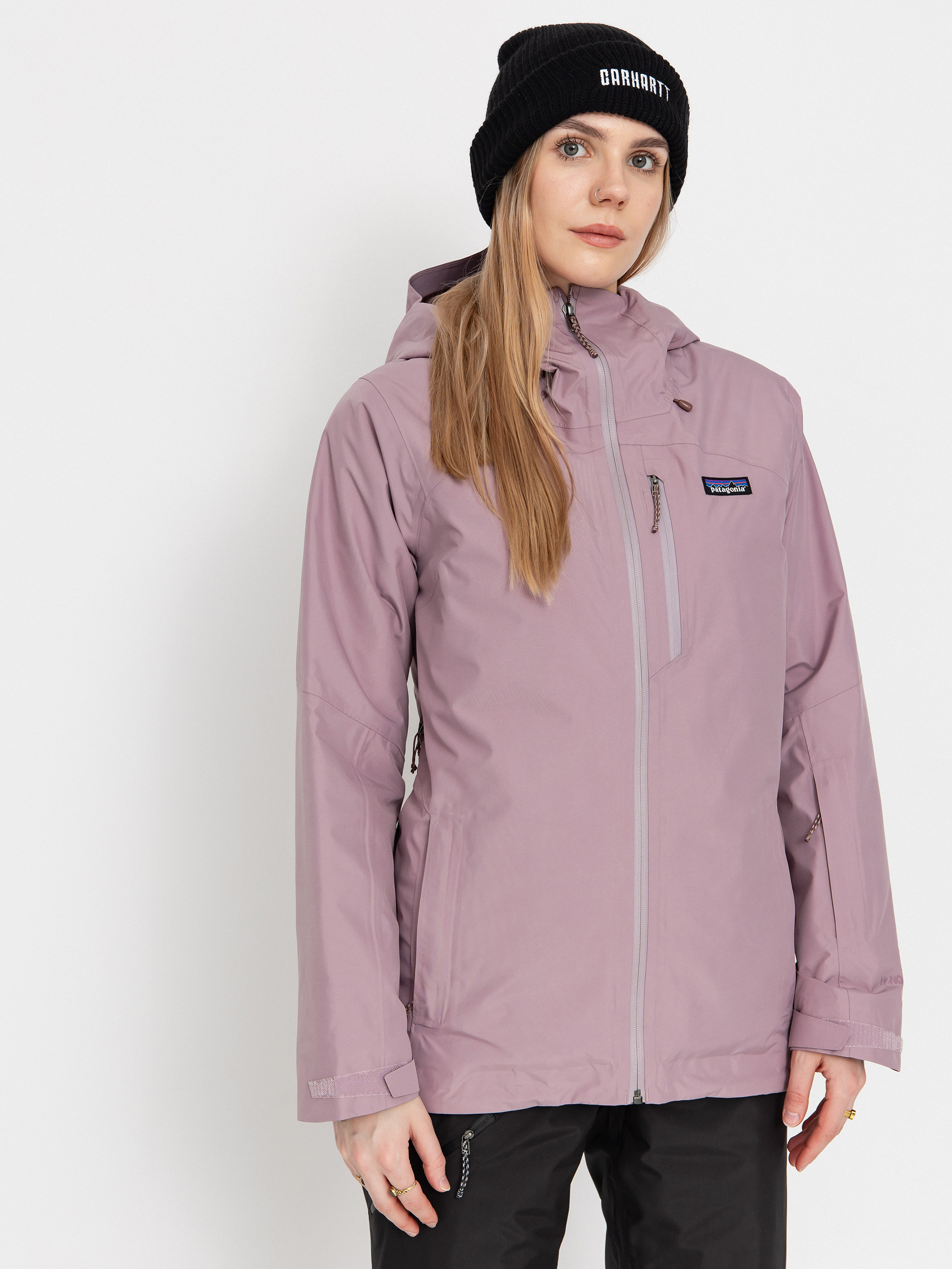 Dámska Bunda Patagonia Insulated Powder Town (stormy mauve)