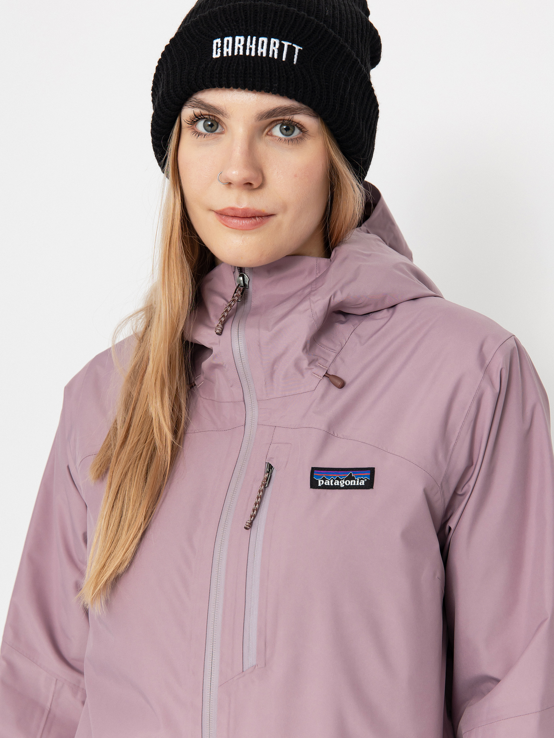 Dámska Bunda Patagonia Insulated Powder Town (stormy mauve)