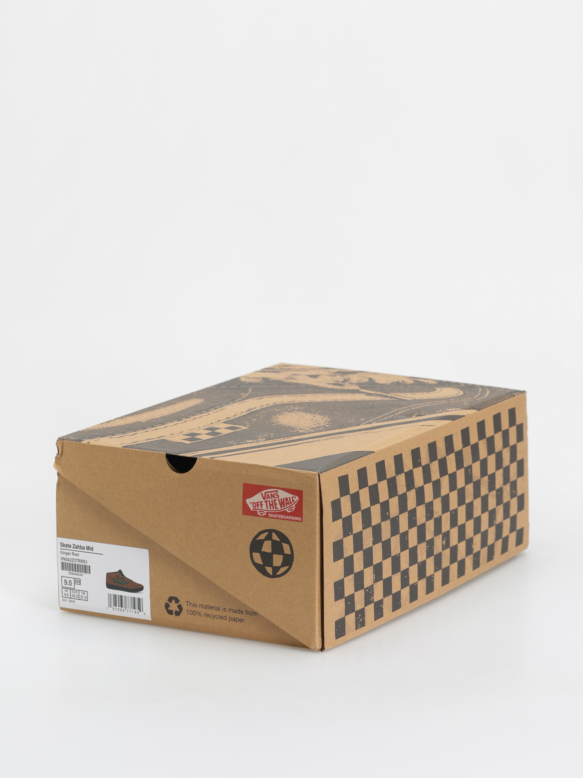 Topánky Vans Skate Zahba Mid (ginger root)