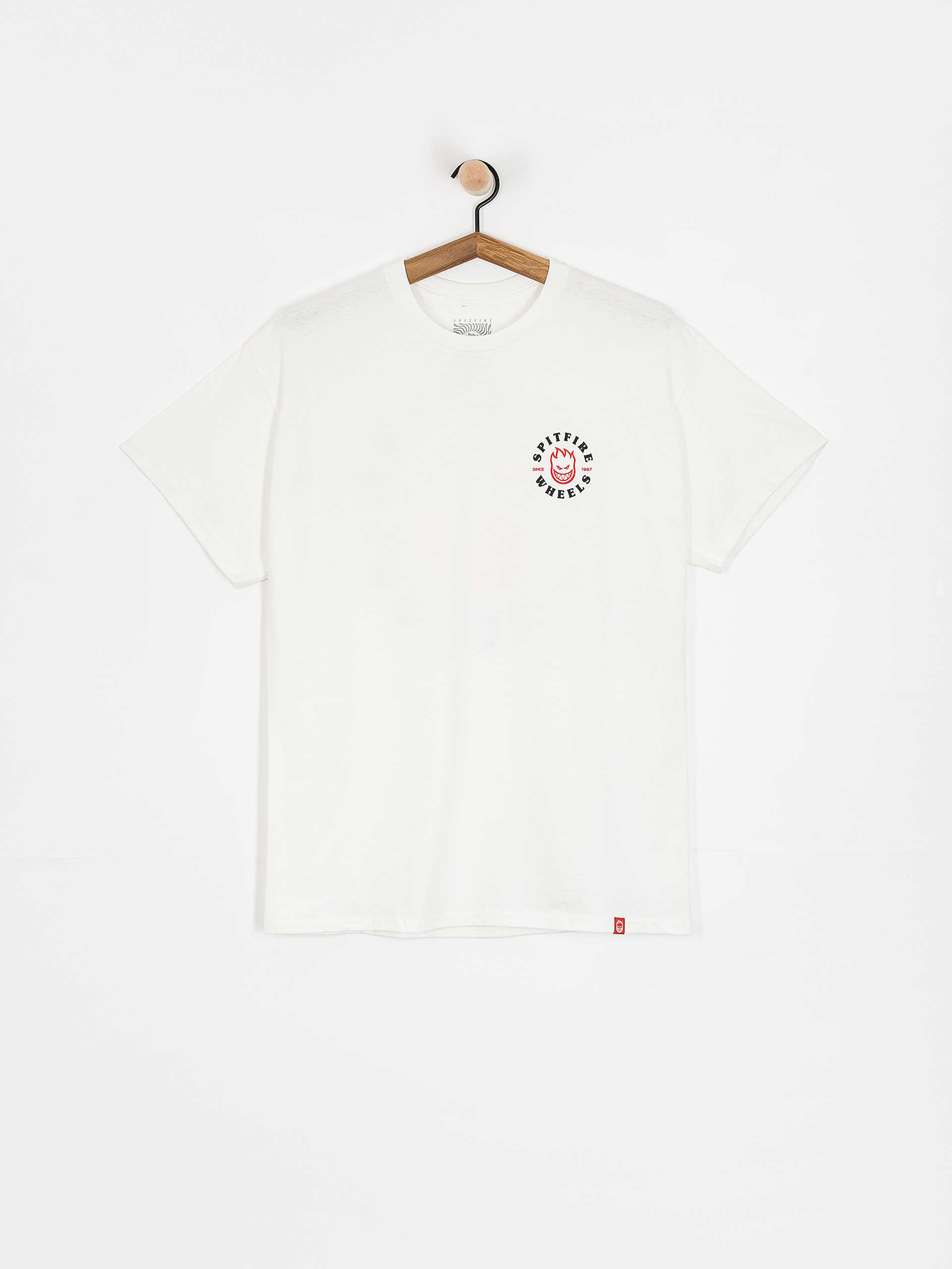 Tričko Spitfire Bghd Cls (white/black/red)