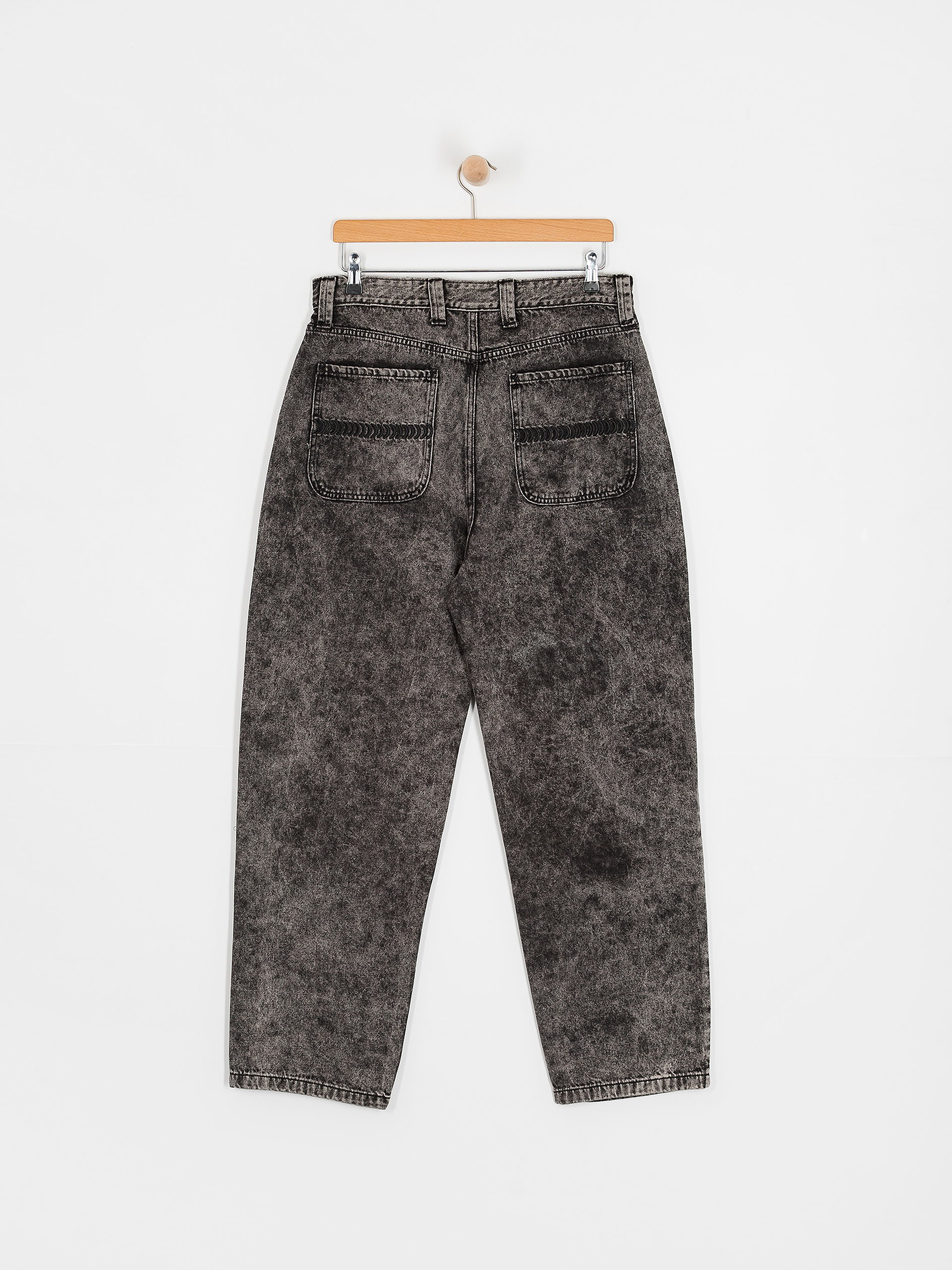 Nohavice Spitfire Bg Fl Denim (black stone wash)