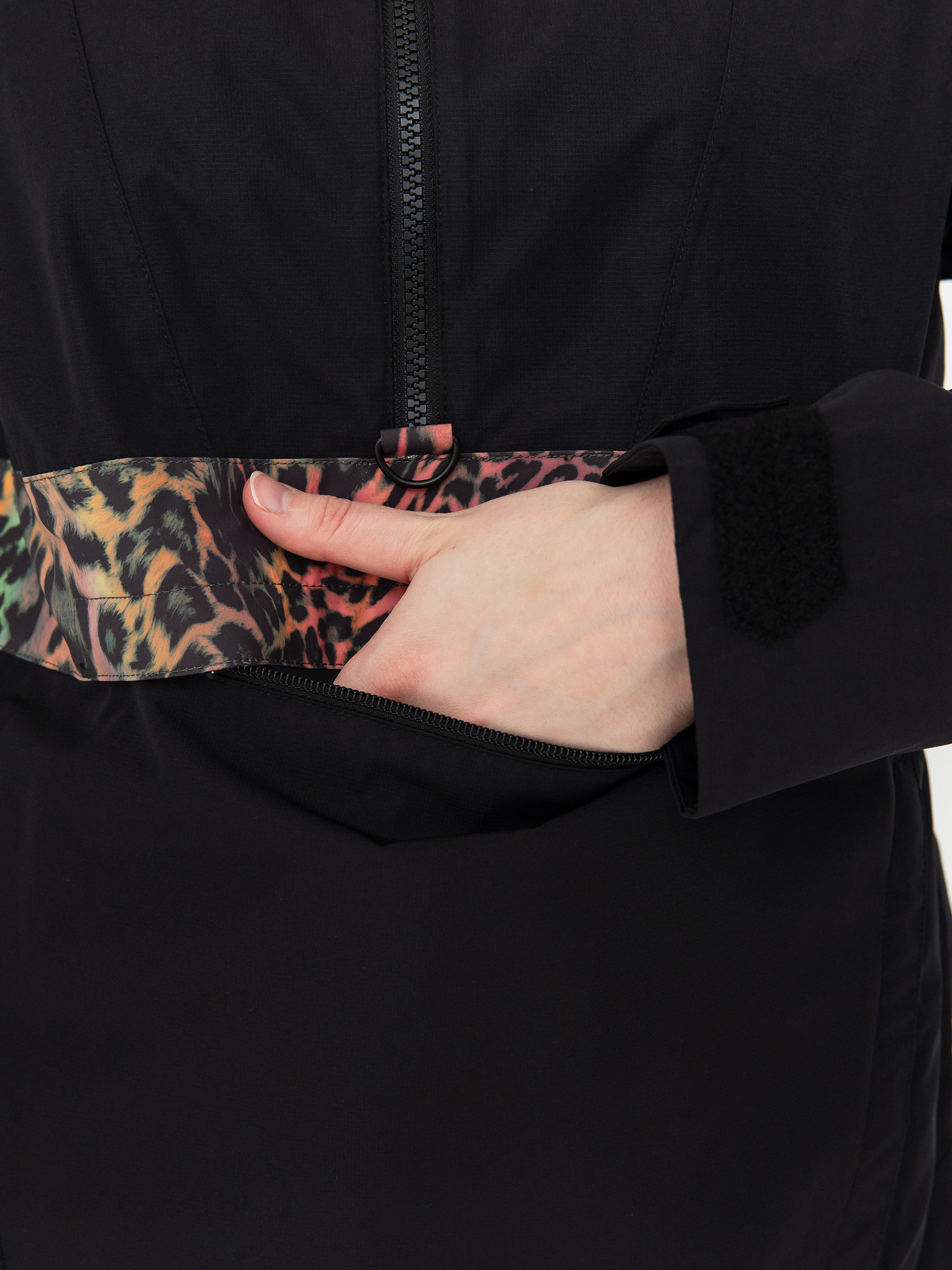 Dámska Snowboardová bunda Volcom Ashfield Pullover (black)