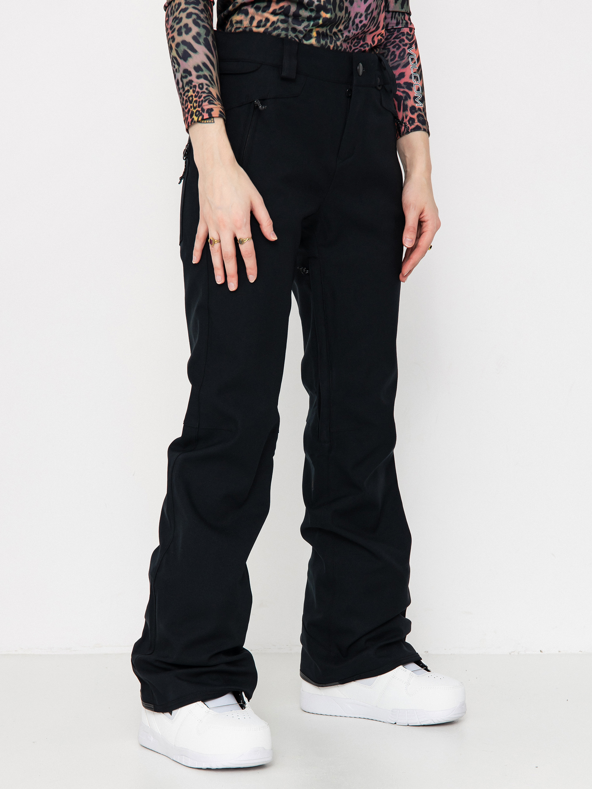 Dámske Snowboardové nohavice Volcom Genus Stretch (black)