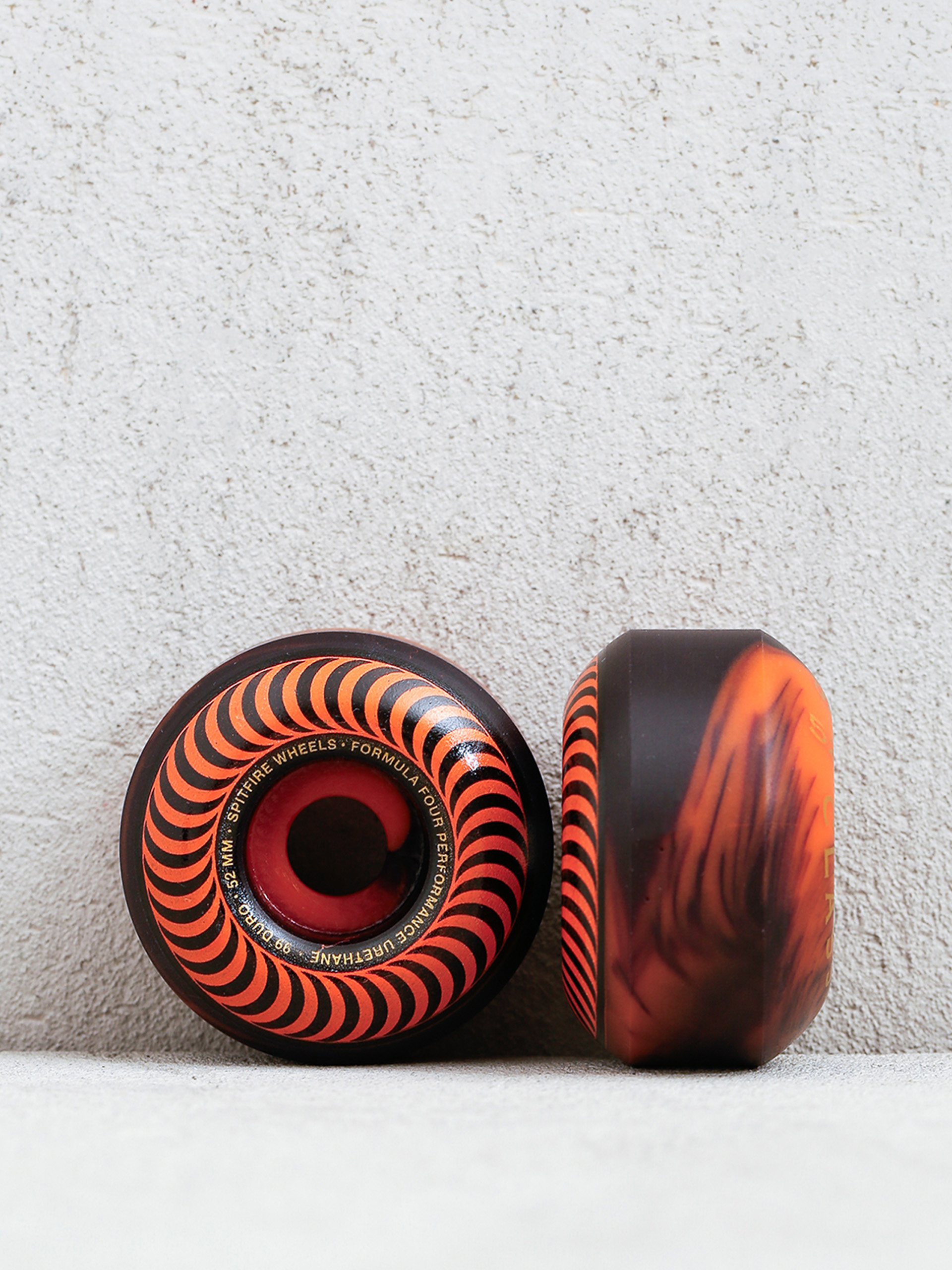 Kolieska Spitfire F4 99D Swirl Classic (black/orange)