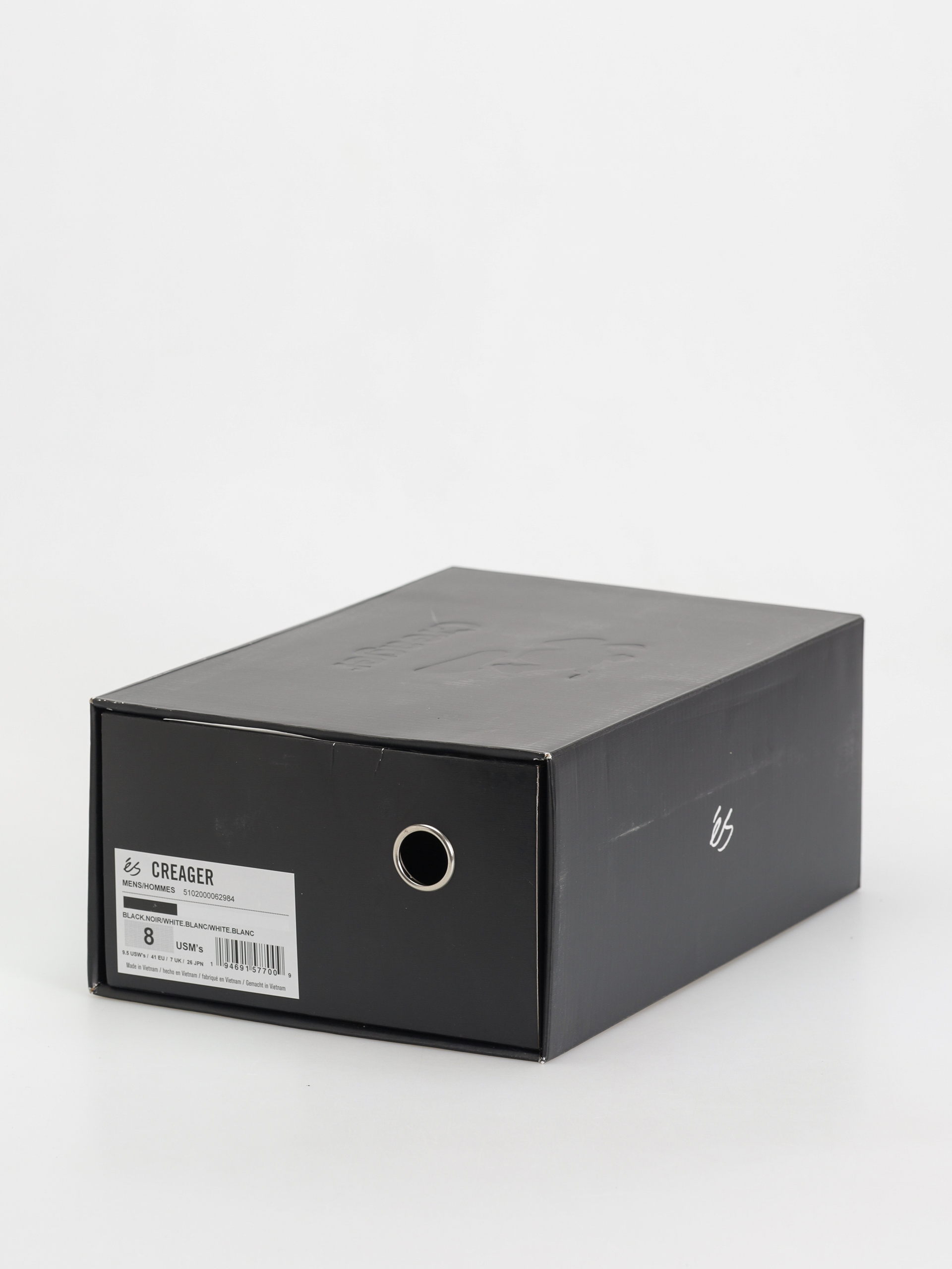 Topánky eS Creager (black/white/white)