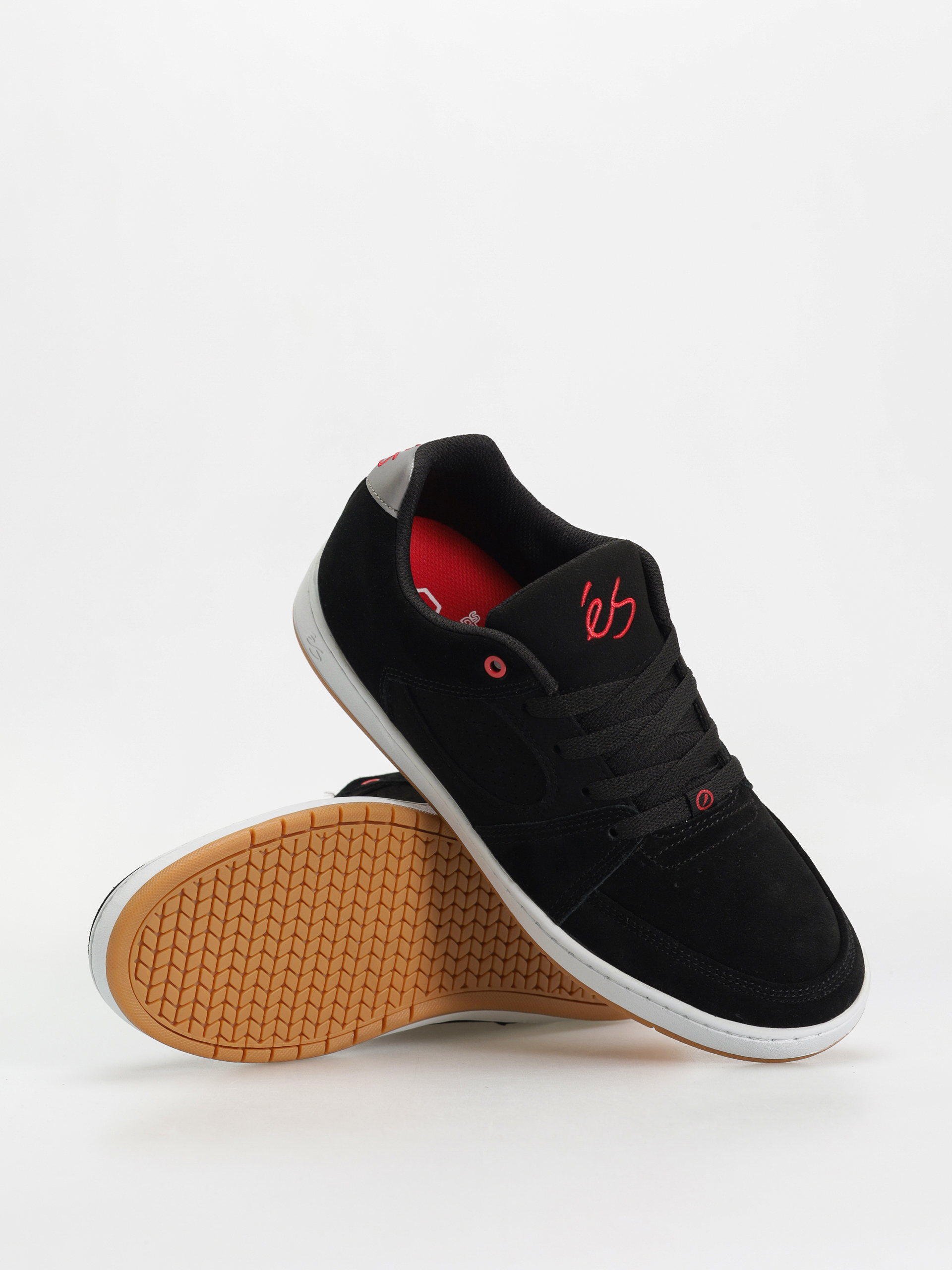 Topánky eS Accel Slim (black/silver)