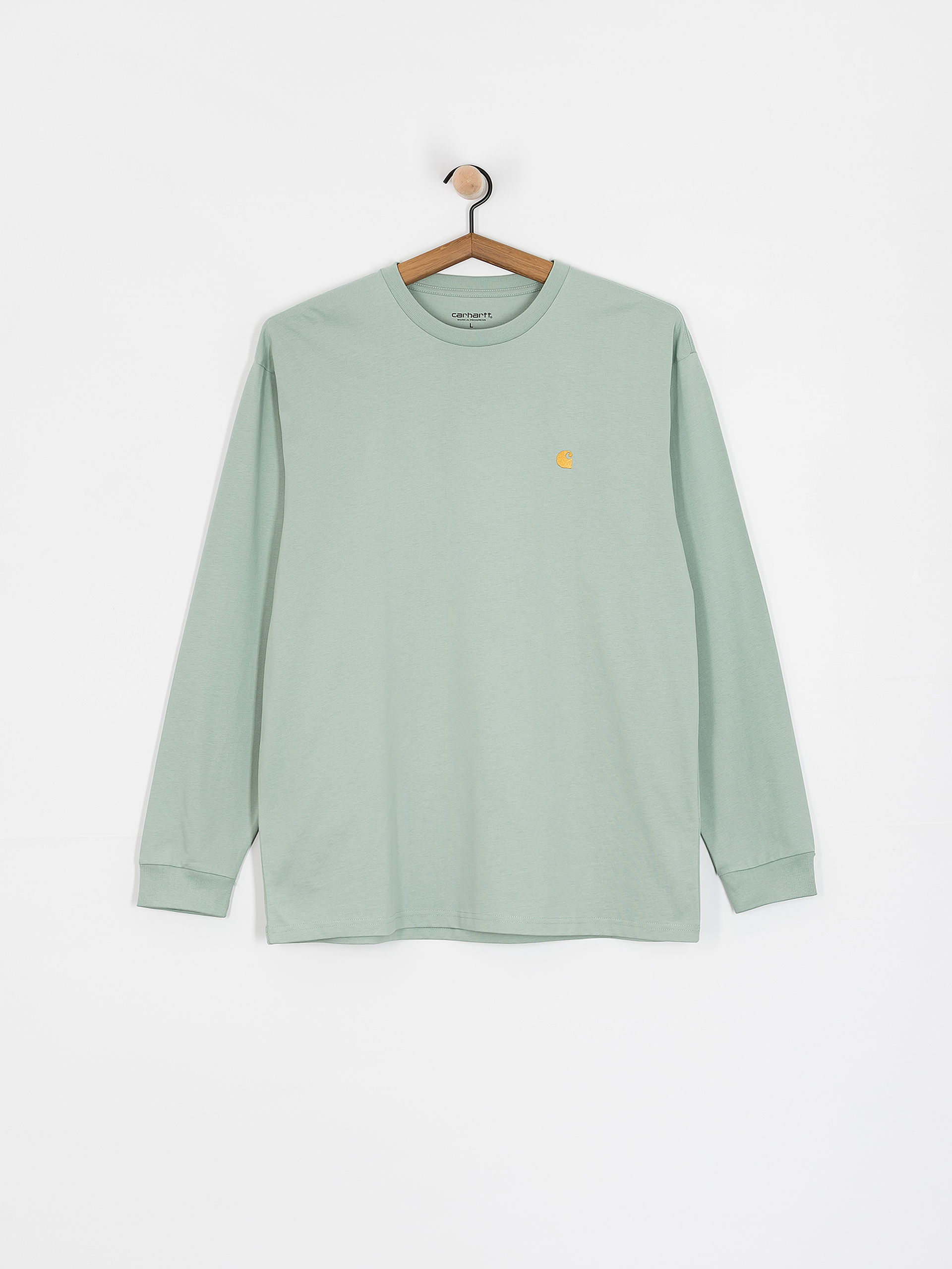 Triko Carhartt WIP Chase (frosted green/gold)