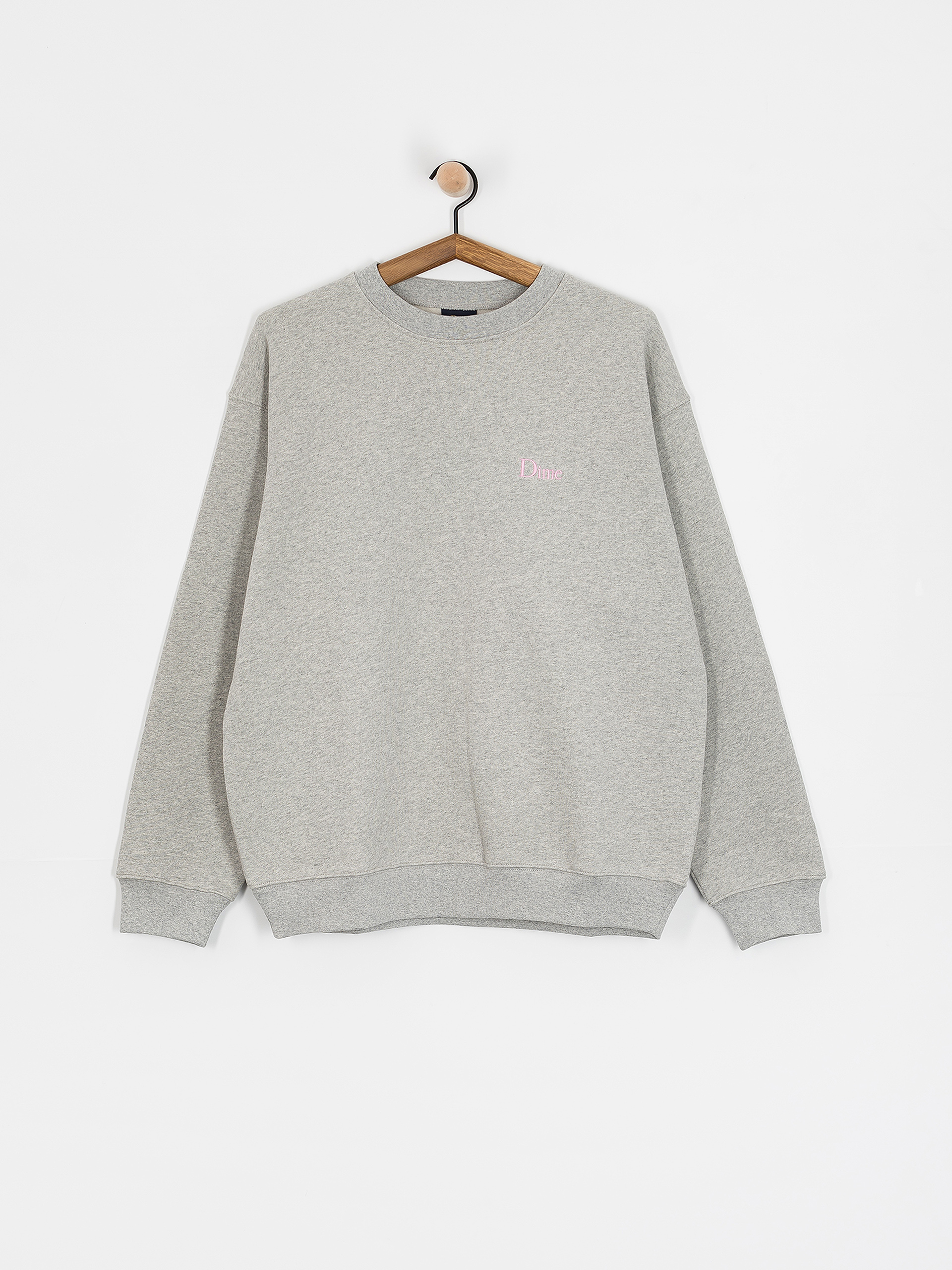 Mikina Dime Classic Small Logo (heather gray)