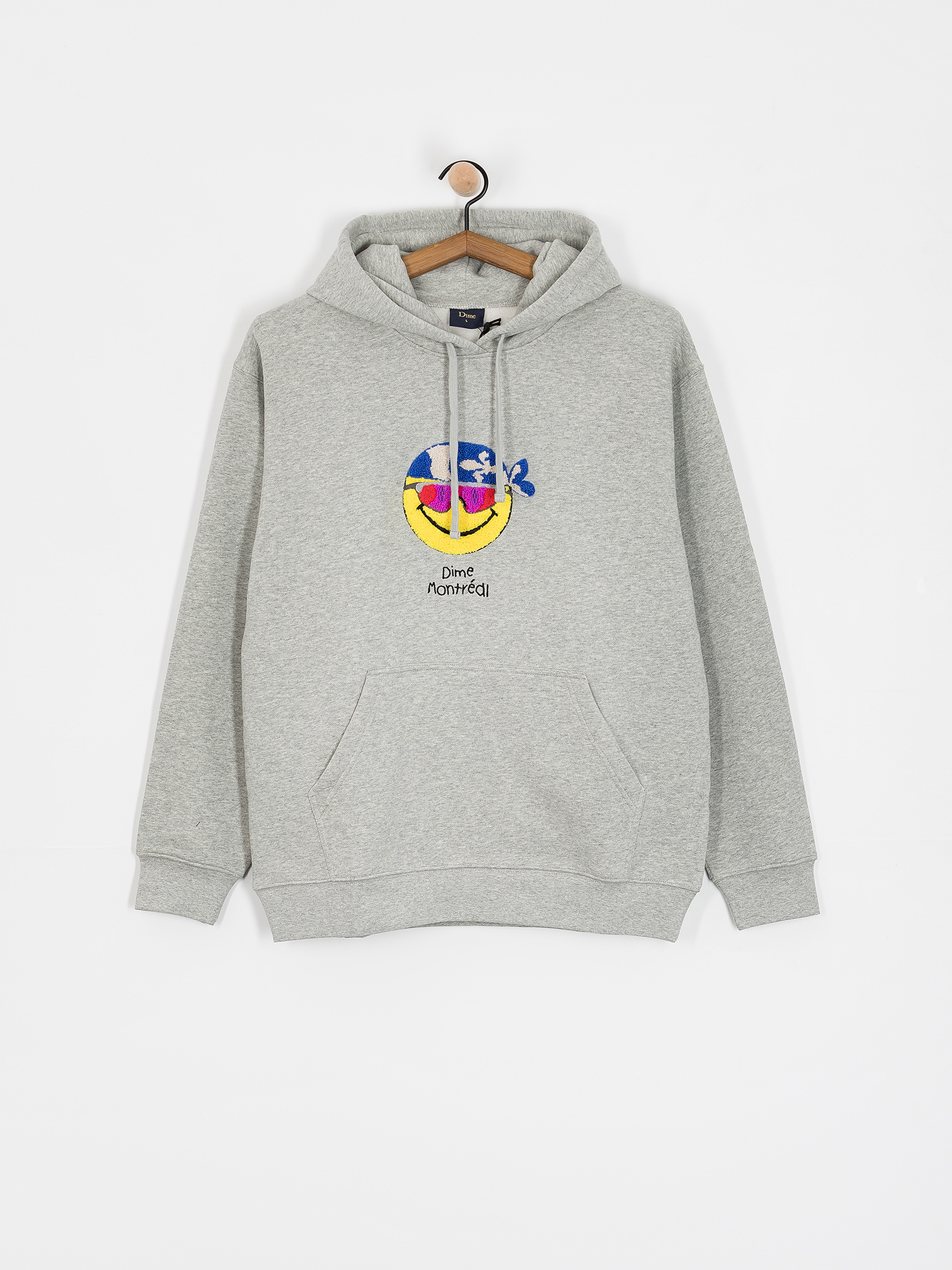 Mikina s kapucu0148ou Dime Rawdon HD (heather gray)