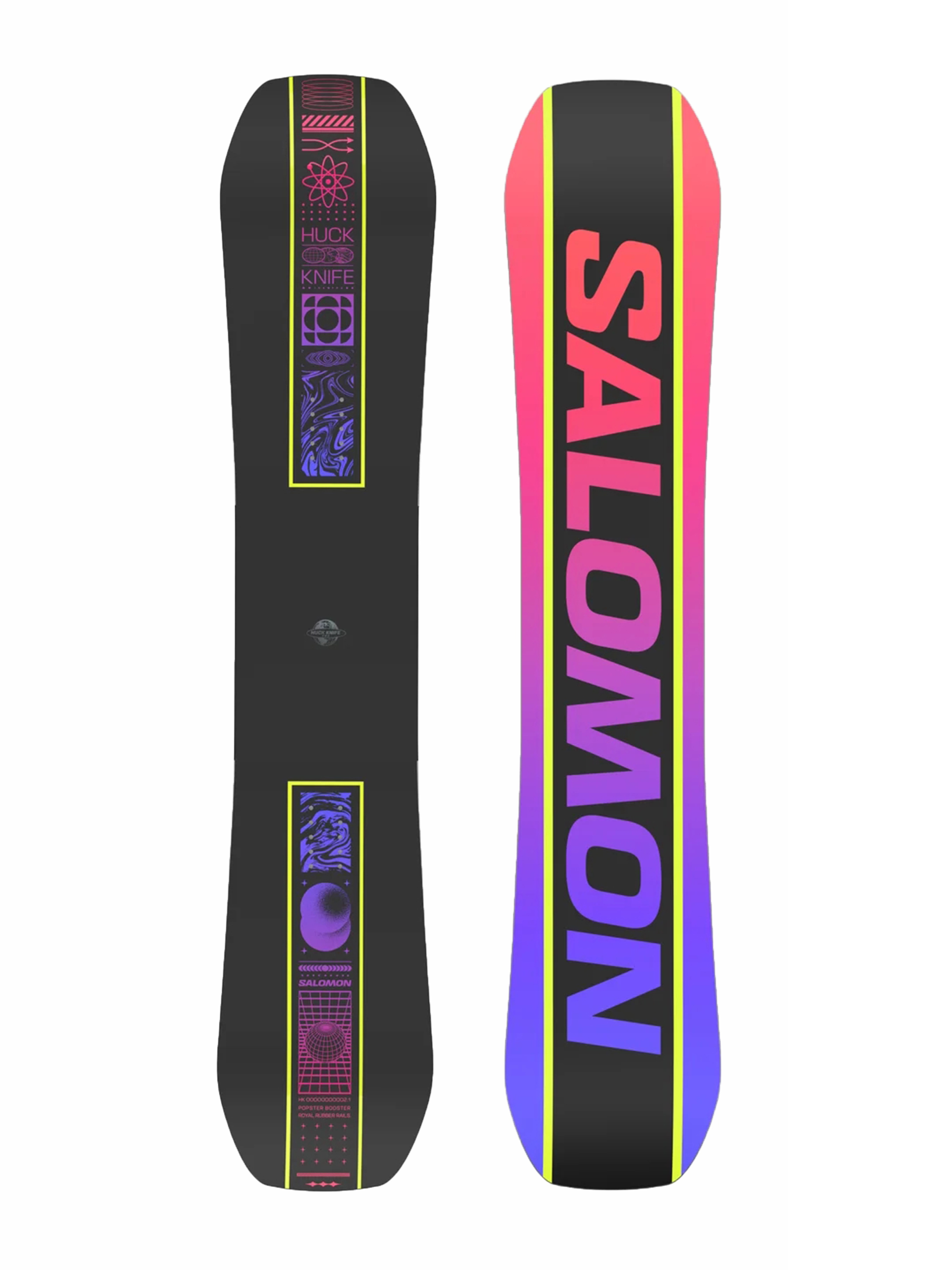 Pánska Snowboard Salomon Huck Knife Pro (black/red)