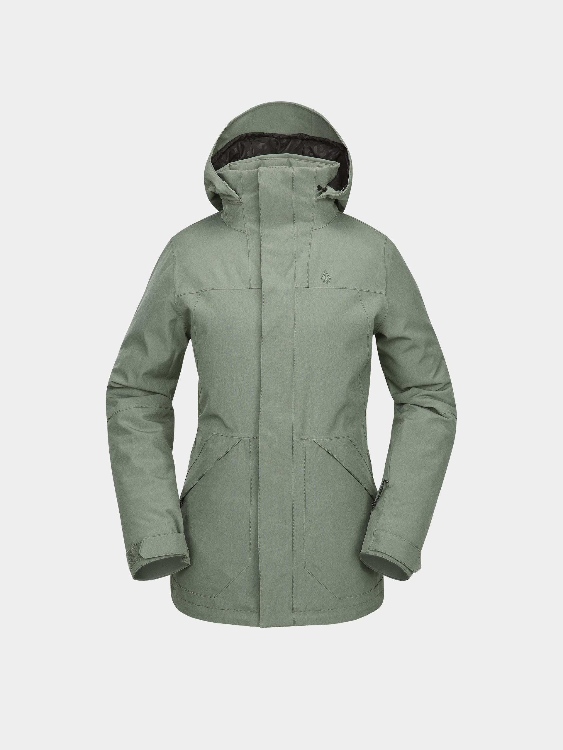 Snowboardová bunda Volcom Shelter 3D Stretch Wmn (lichen green)