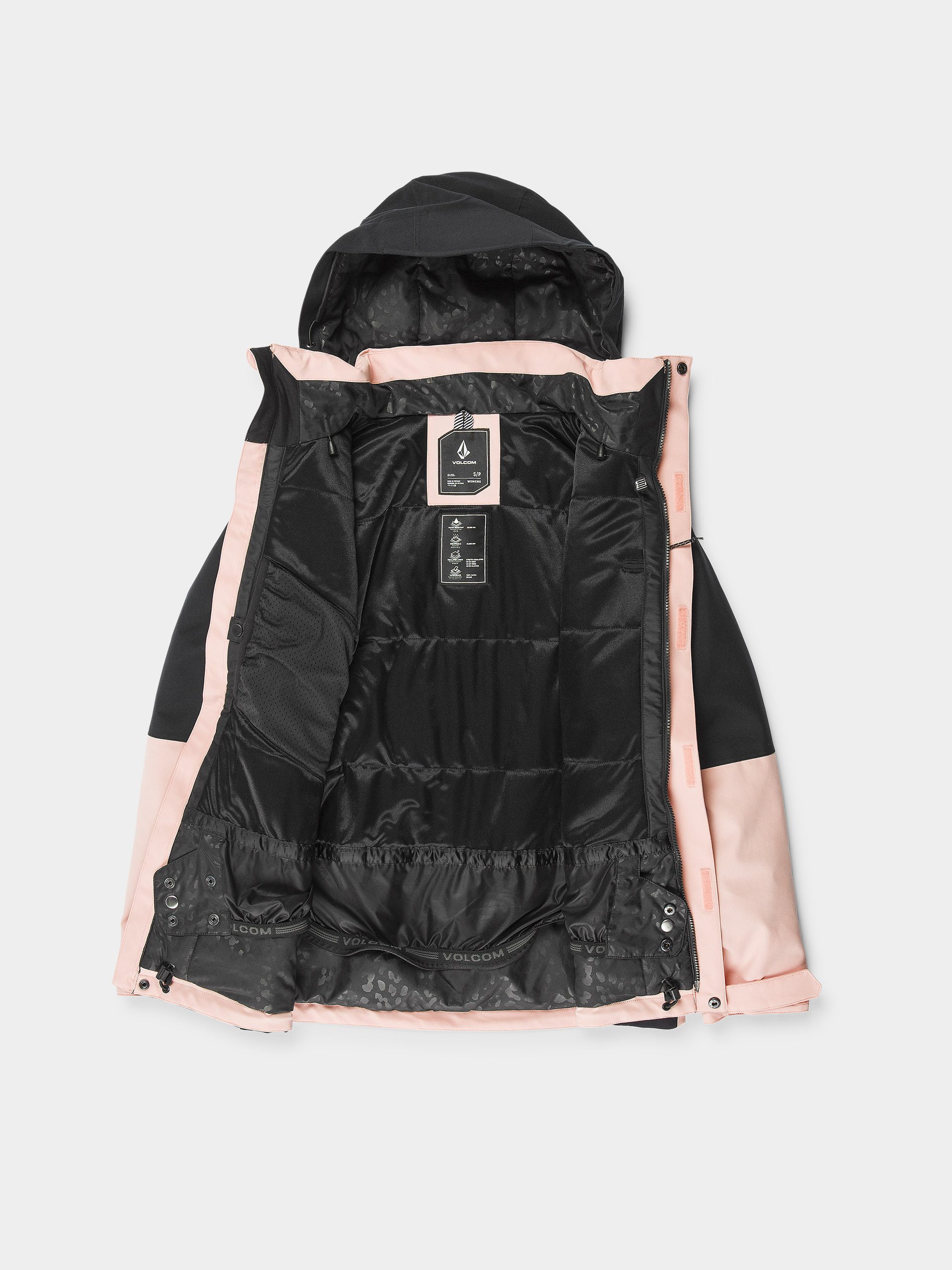 Snowboardová bunda Volcom Shelter 3D Stretch Wmn (coral haze)