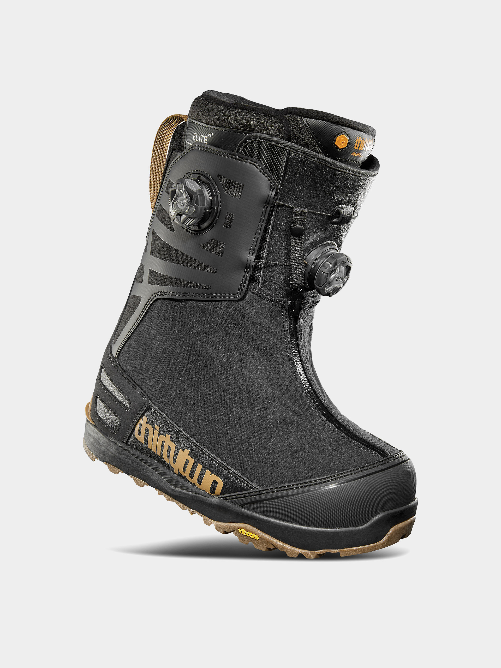 Pánske Obuv na snowboard ThirtyTwo Jones Mtb Boa (black/tan)