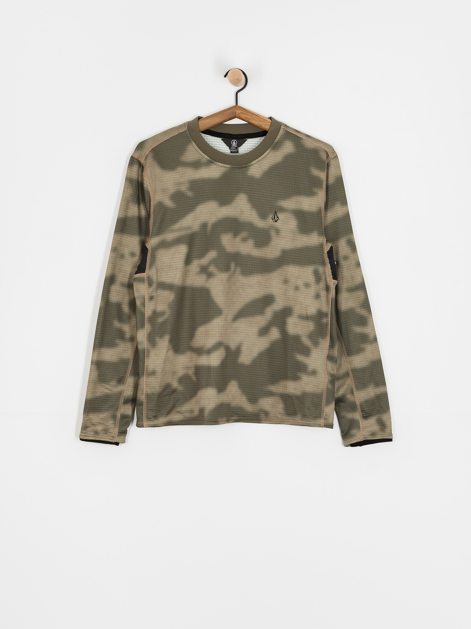 Pánska Termomikina  Volcom Gridlock Crew (camouflage)